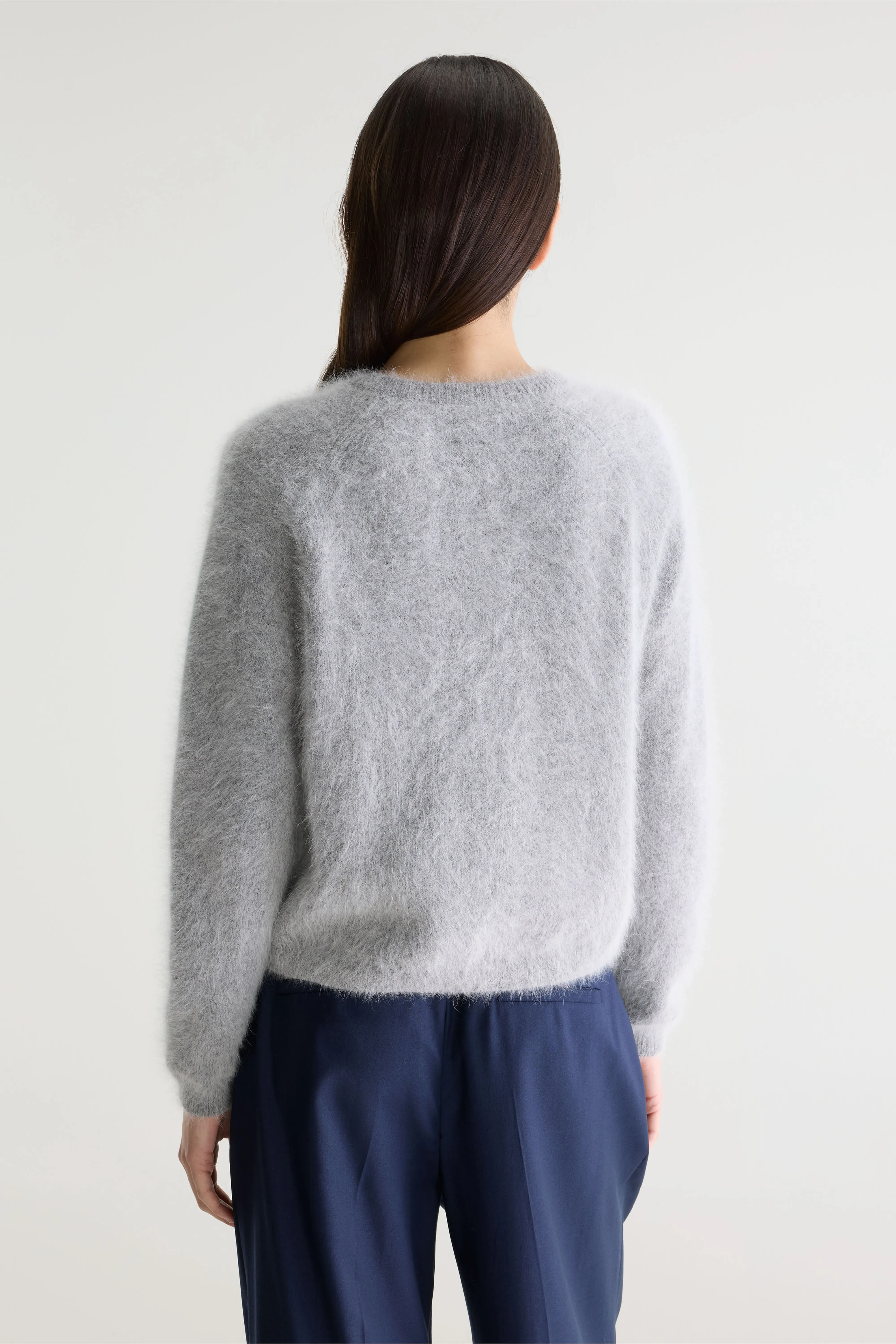 Bellerose Datair angora-blend grey cardigan (252 / W / H. GREY)