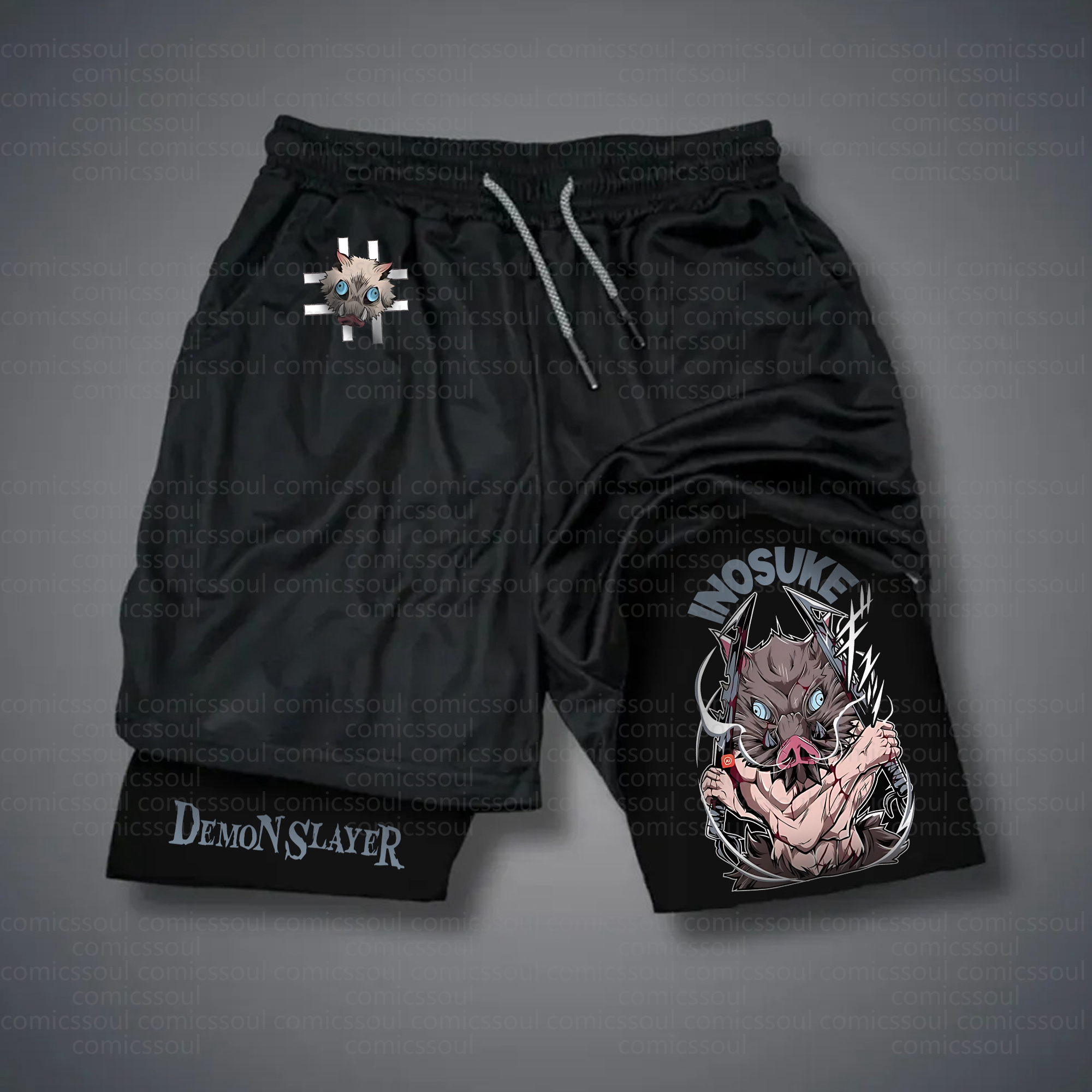 Unisex Casual Anime Streetwear Shorts 丨Comicssoul