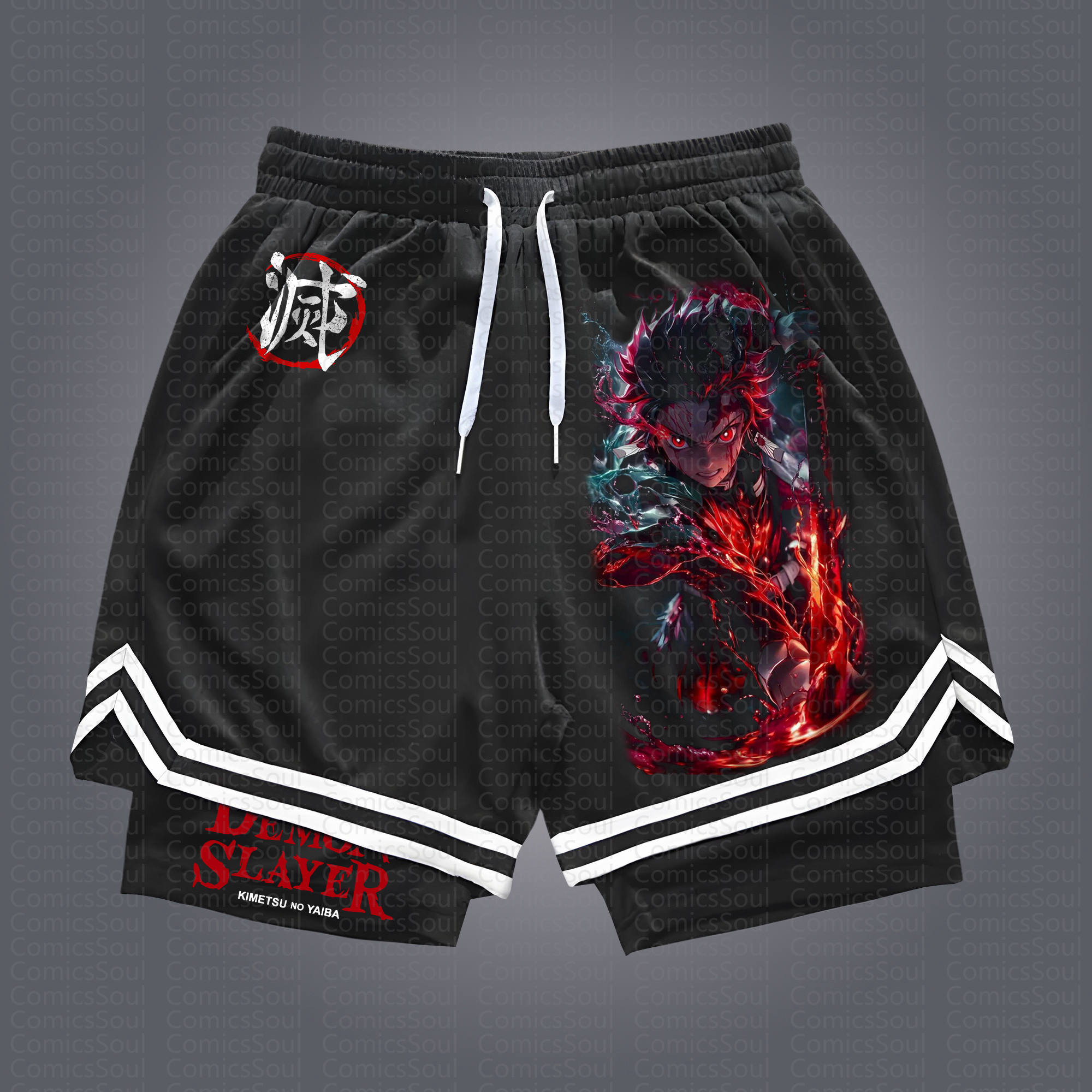 Unisex Casual Anime Streetwear Shorts
