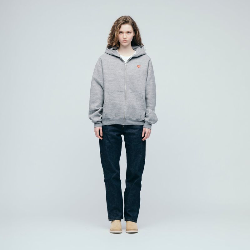 HUMAN MADE CLASSIC ZIP-UP SWEAT HOODIE