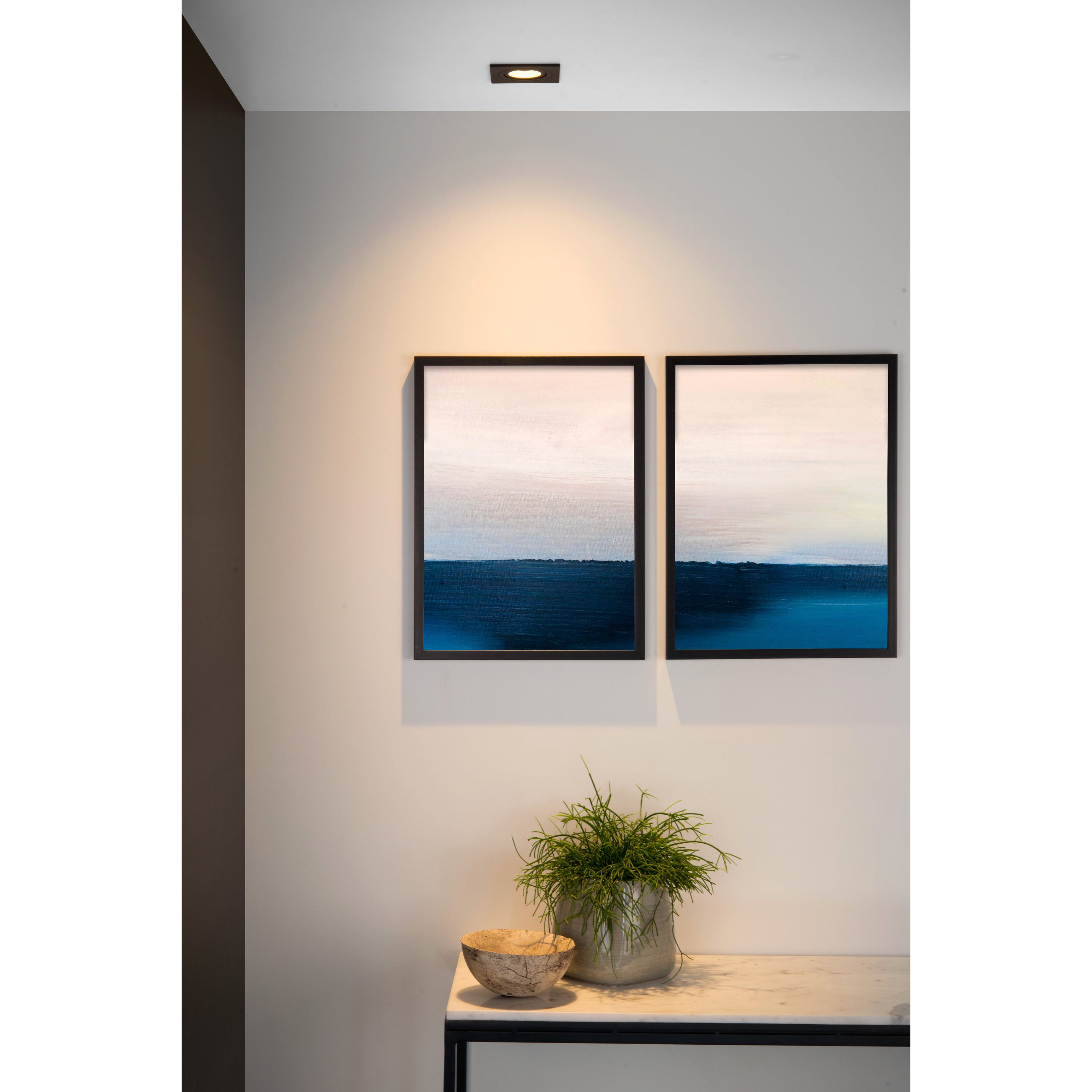 Lucide TUBE - Inbouwspot - 1xGU10 - Zwart