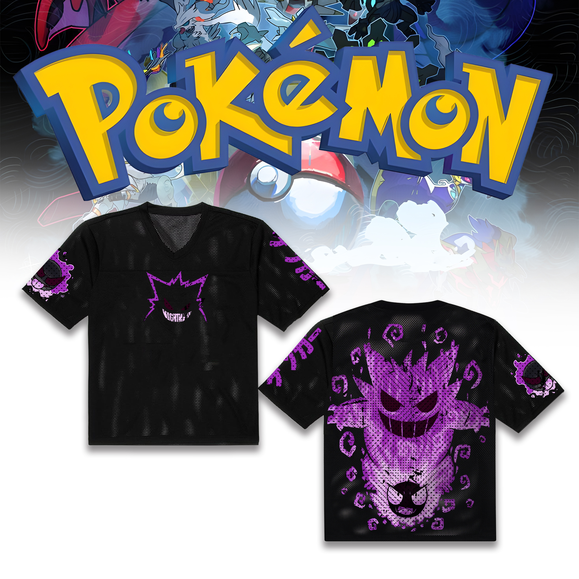 Unisex  “Comicssoul” Anime Style Retro I Mesh T-Shirt
