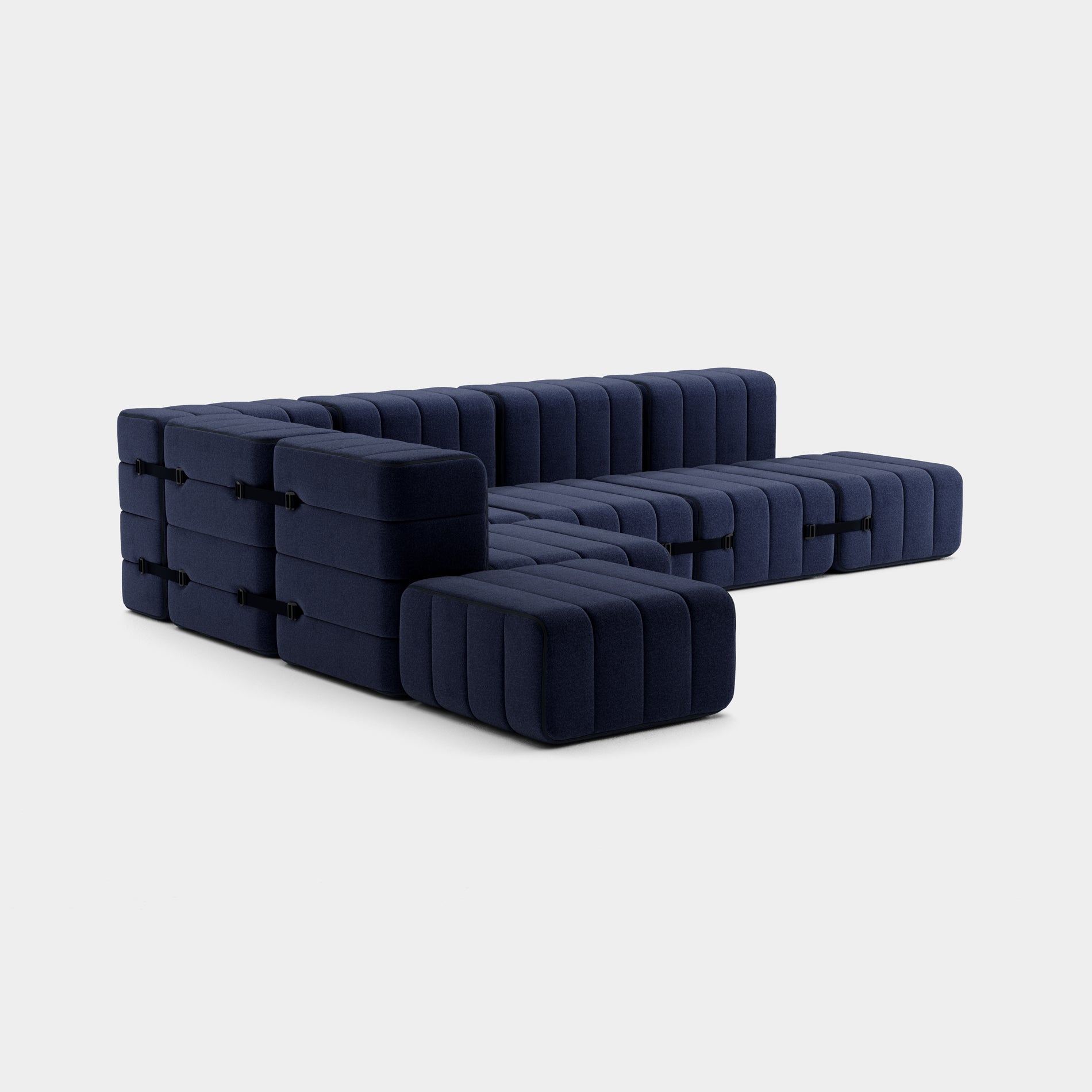 Curt-Set 12 - Dama - 0048 (Donkerblauw)