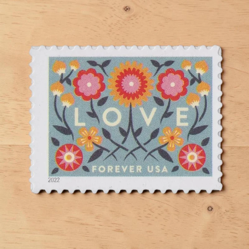 2022 Love Series First Class -Forever Postage Stamps(100 Stamps 5 Sheets)