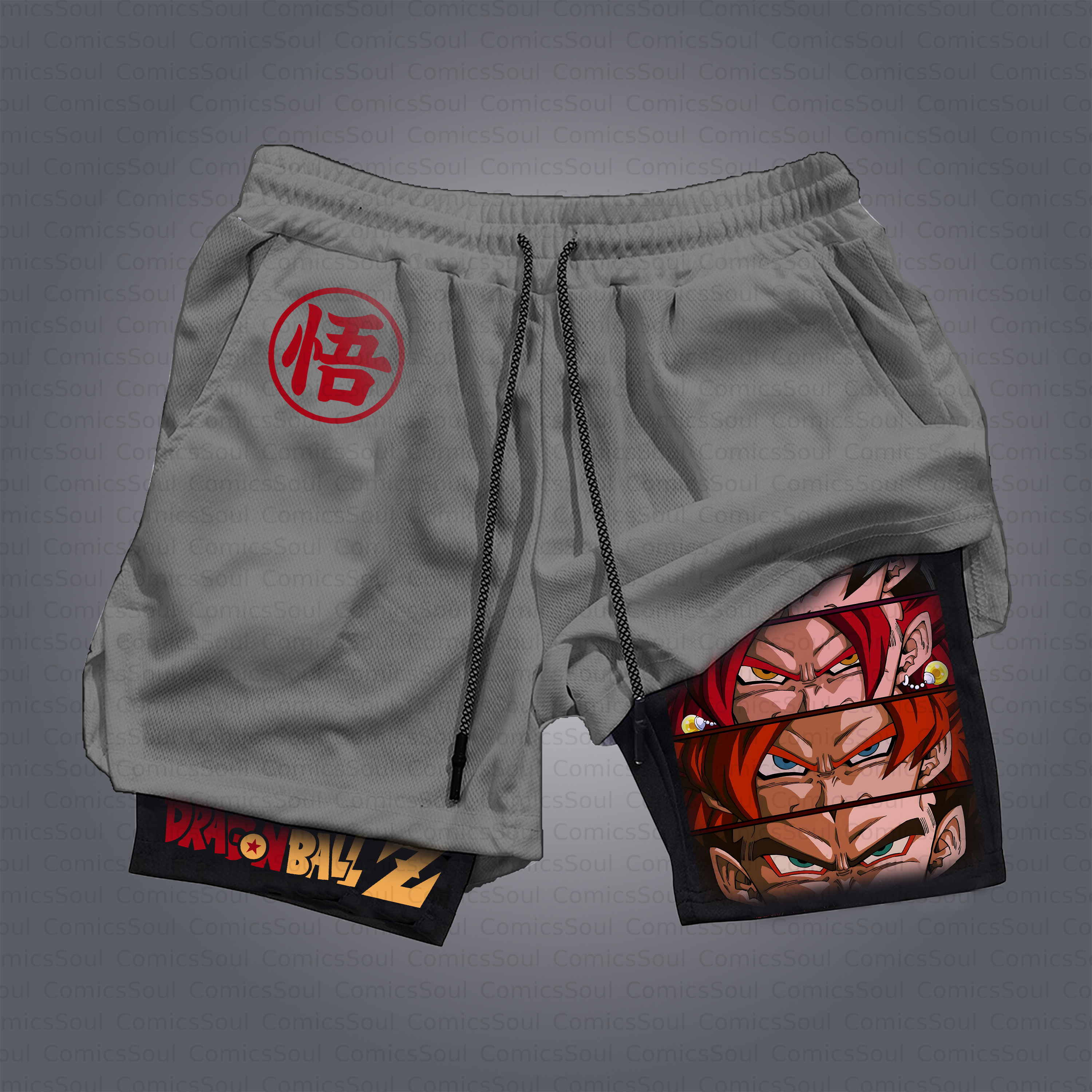 Unisex Casual Anime Style Shorts