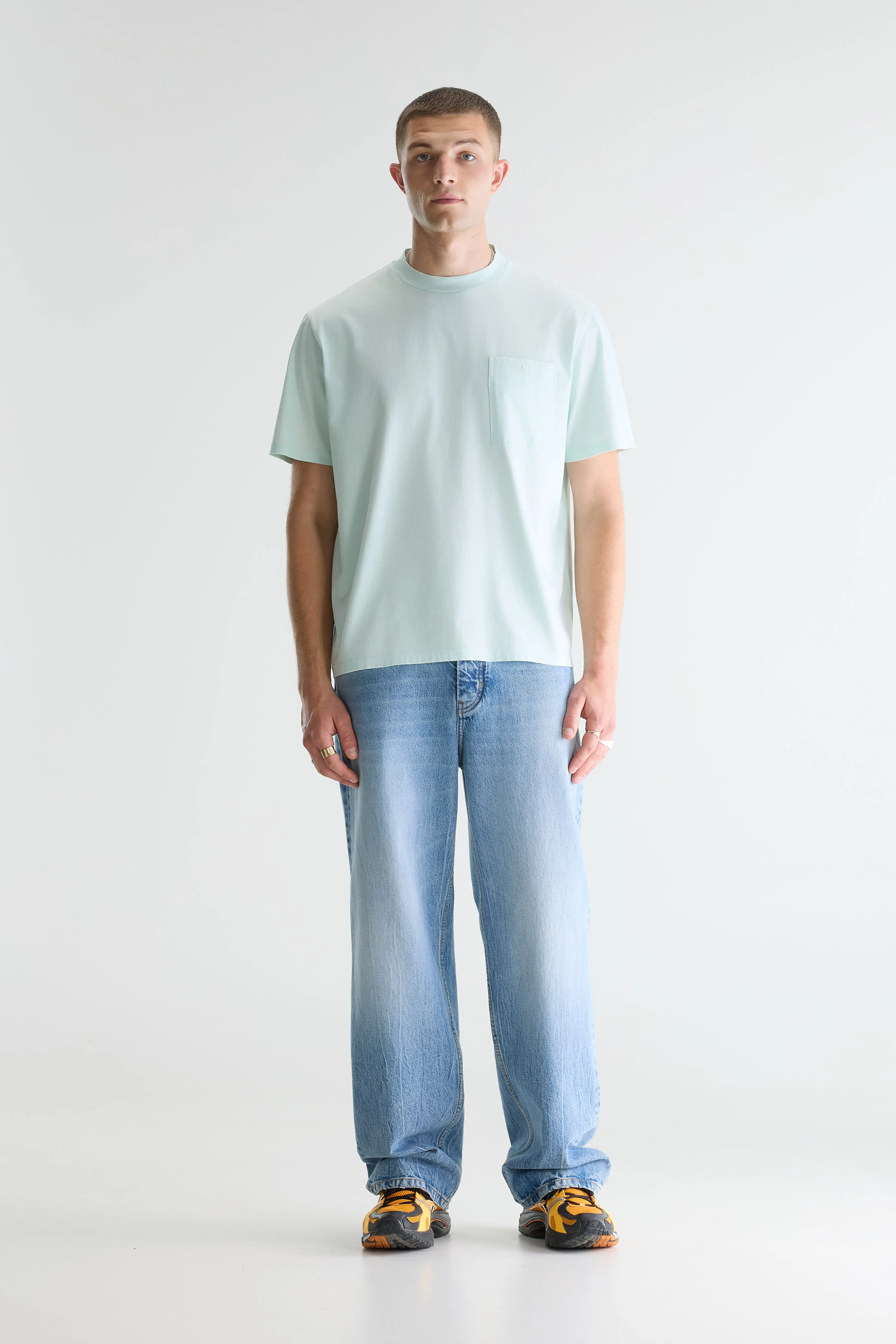 Bellerose Video relaxed t-shirt  (261 / M / PALE BLUE)