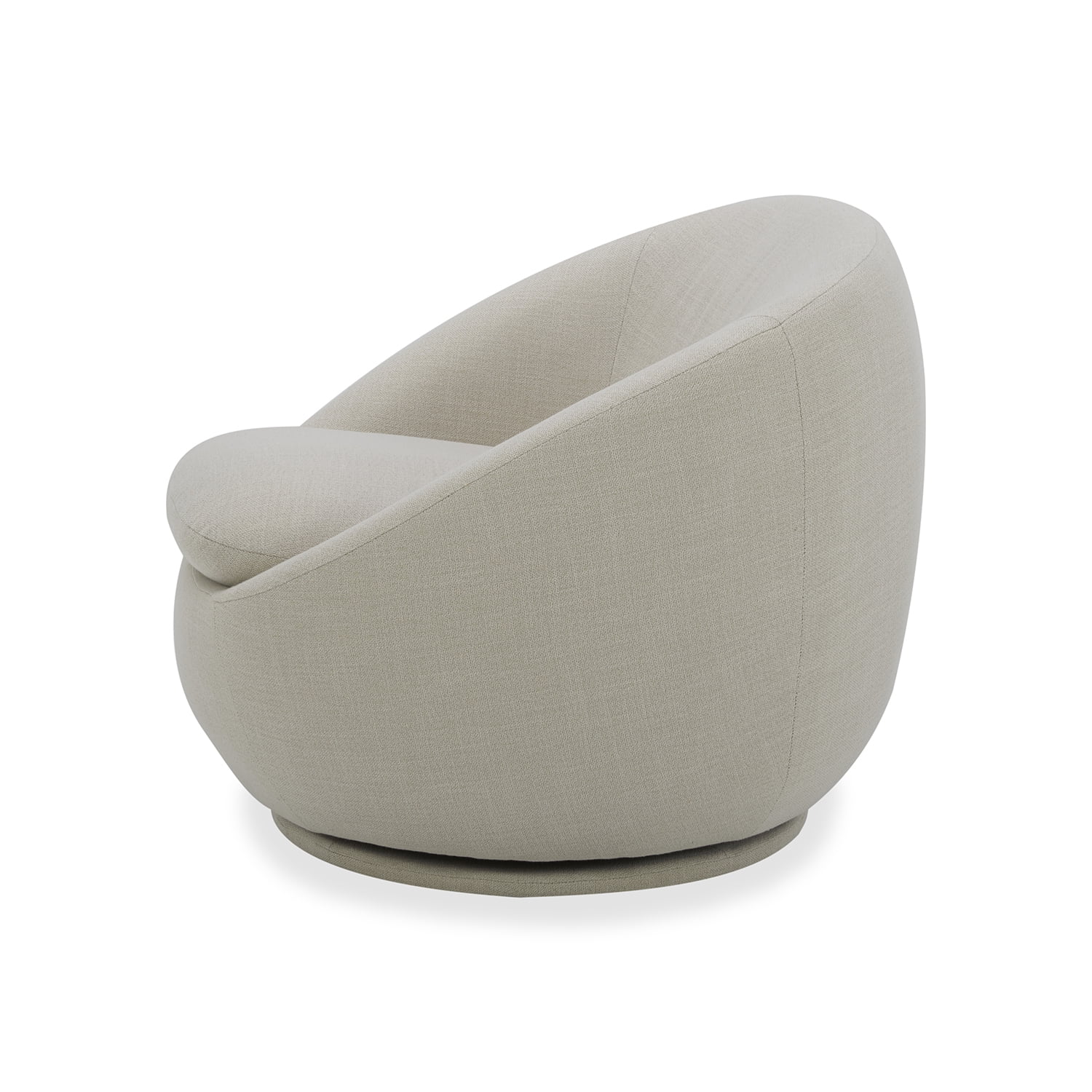 Better Homes & Gardens Mira Swivel Accent Chair, Cream Shearling - Image 40
