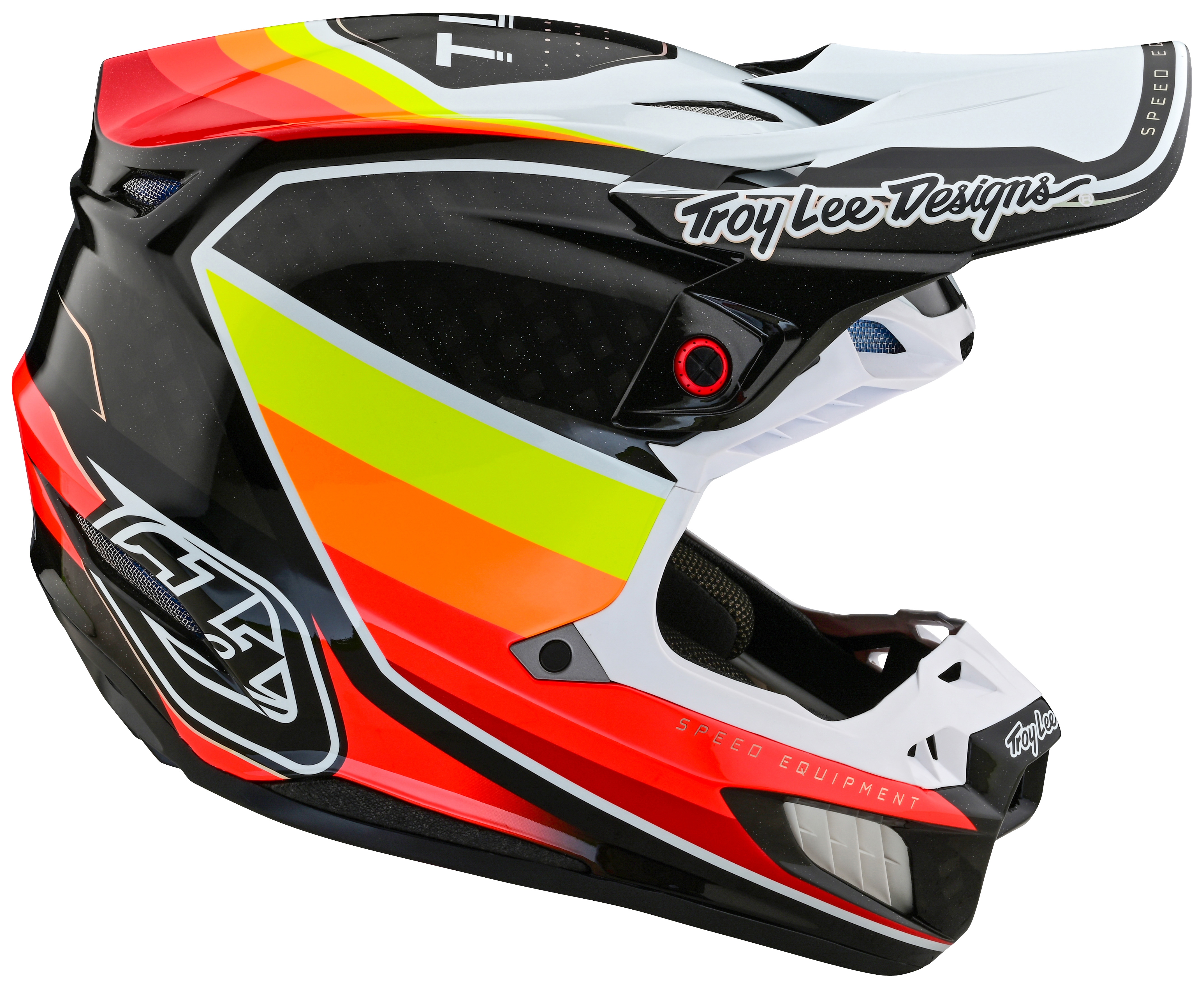 SportsBikeShop Troy Lee SE5 Carbon Reverb Helmet (SM)
