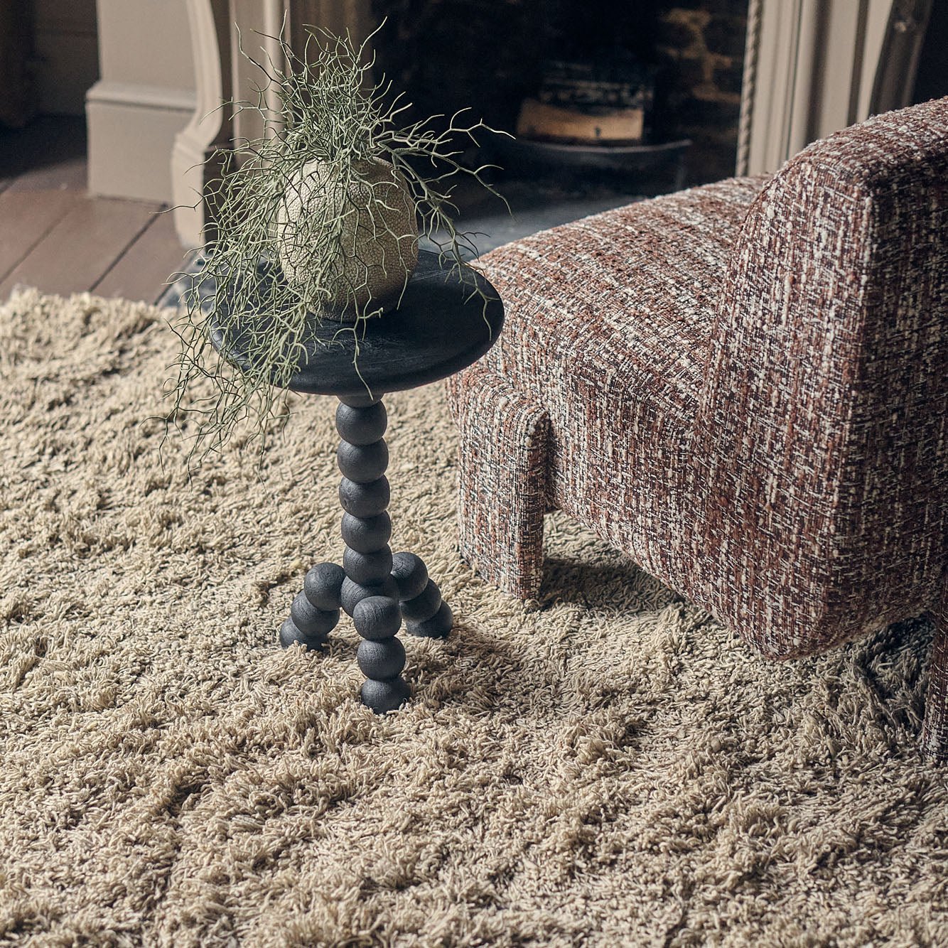 Torbin Shaggy Wool Rug