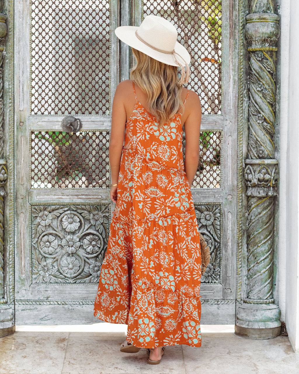 Feroz Printed Maxi Dress - FINAL SALE - Se7enfashion