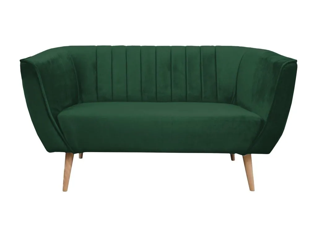 Sofá Sancaldeco 104 Verde 142x74x75cm Tapiz Patas - Sancaldeco 41026OKMK
