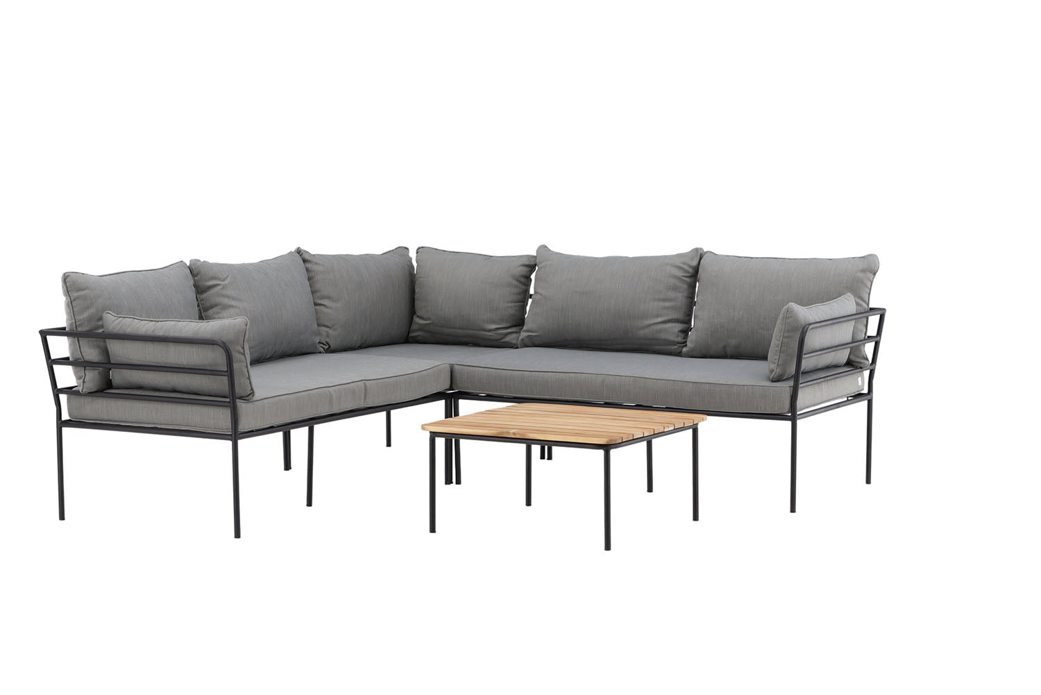 Rebellenclub Most Hoekloungeset - Zwart