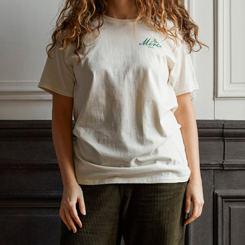 Merci - T-Shirt unisexe Non Merci 