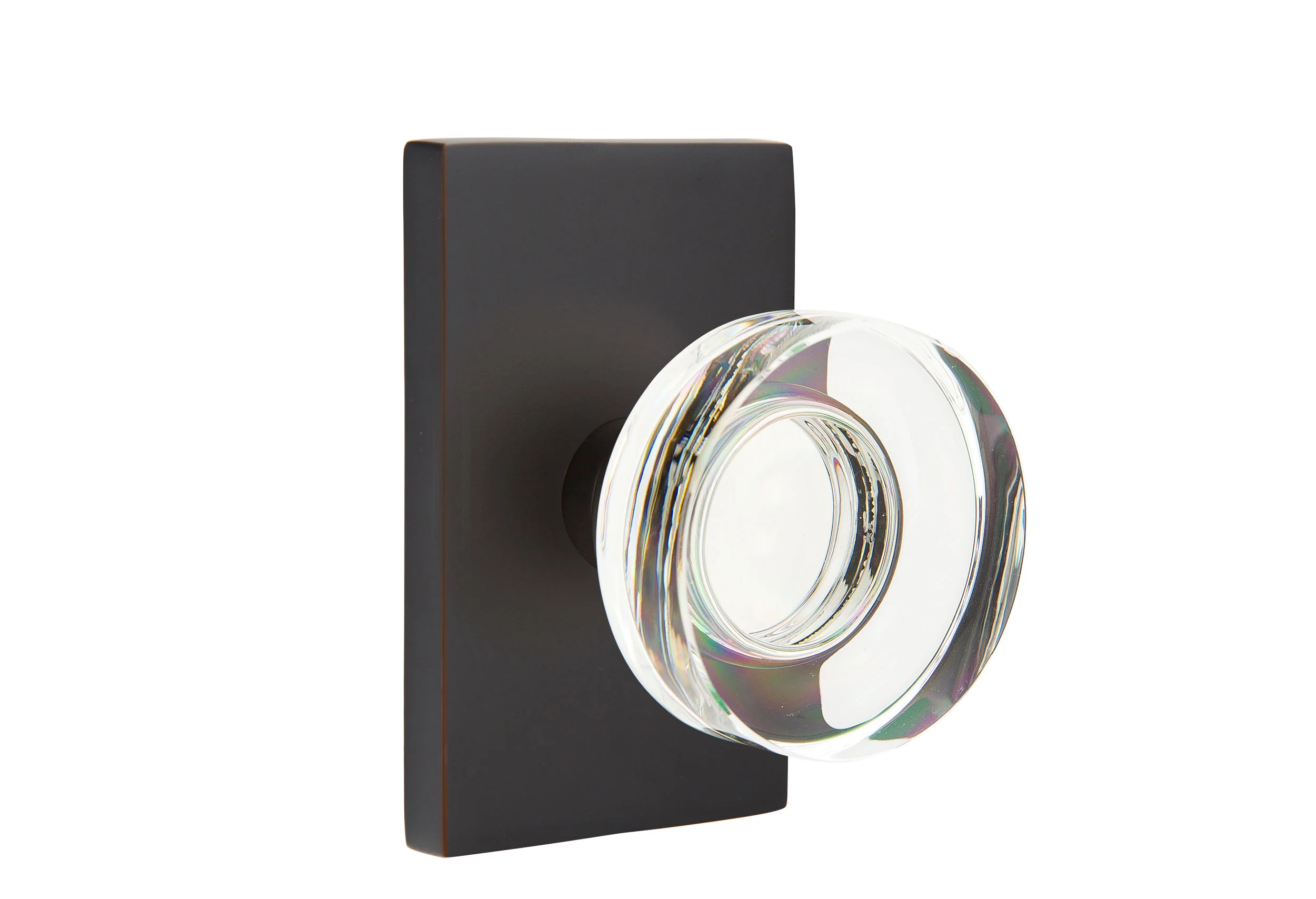 Modern Disc Glass Knob - KTF Painting Interior Exterior