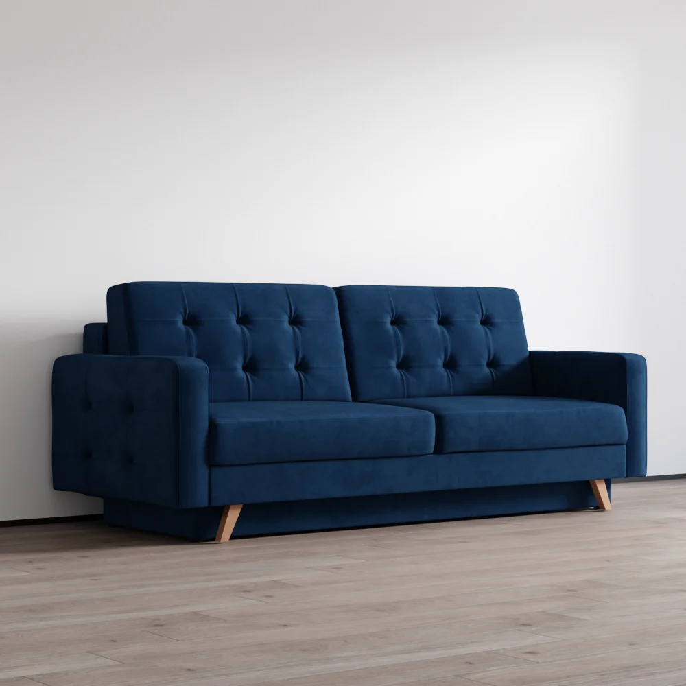 Meble Furniture Vegas Queen Sofa Bed with Storage, Multiple Colors - Image 2