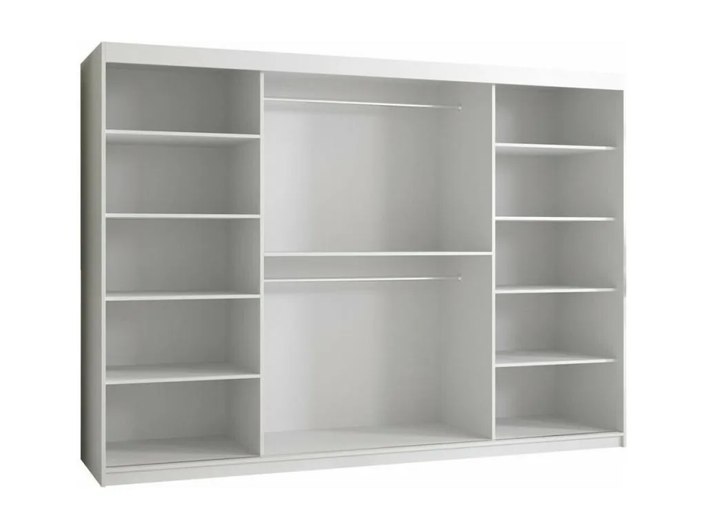 Armario Luxmbls H124 Negro 200x250x62cm Puertas de armario - Correderas 18405GFJC