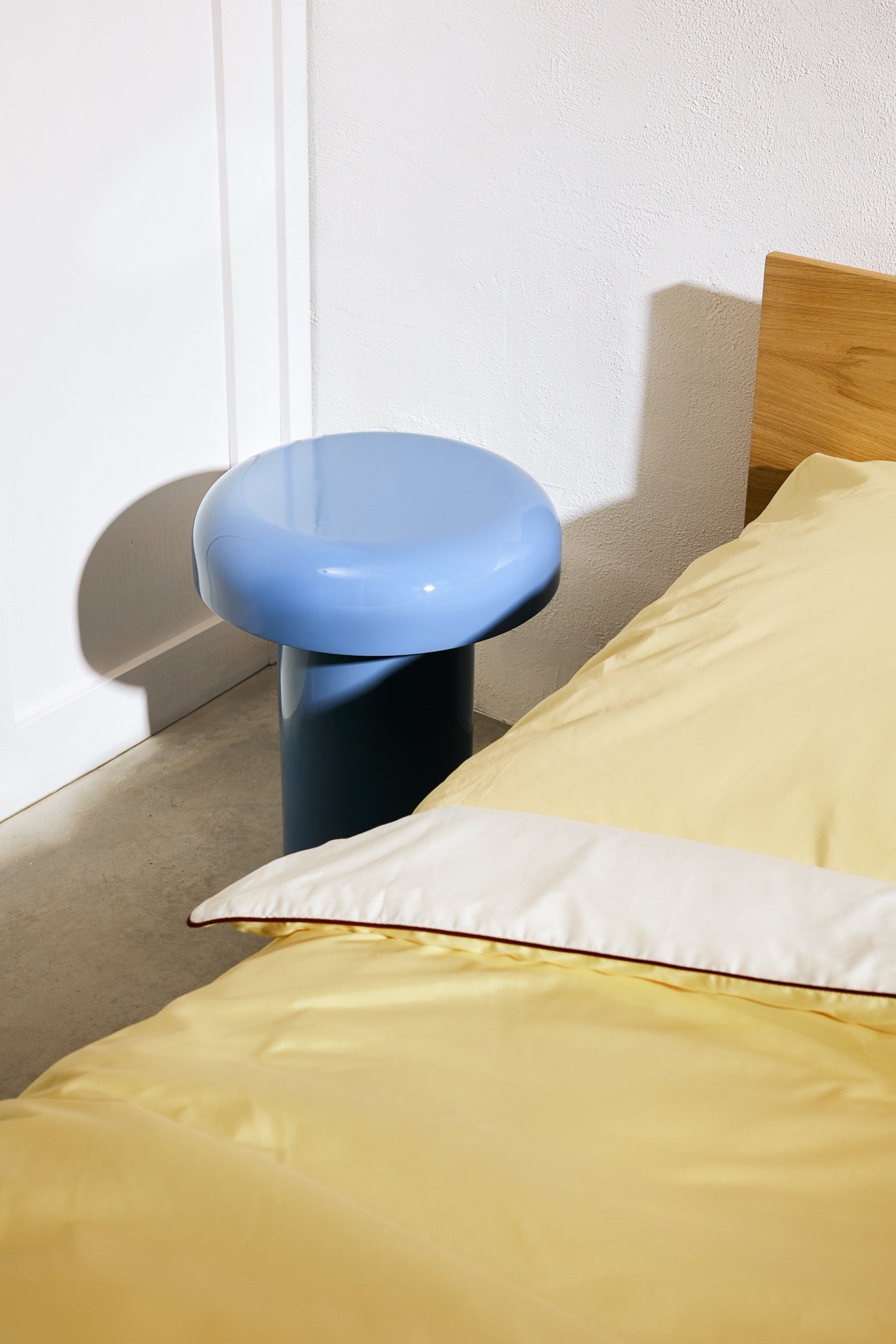 noo.ma OBA Kussensloop - 65x65 cm - Sunny Yellow