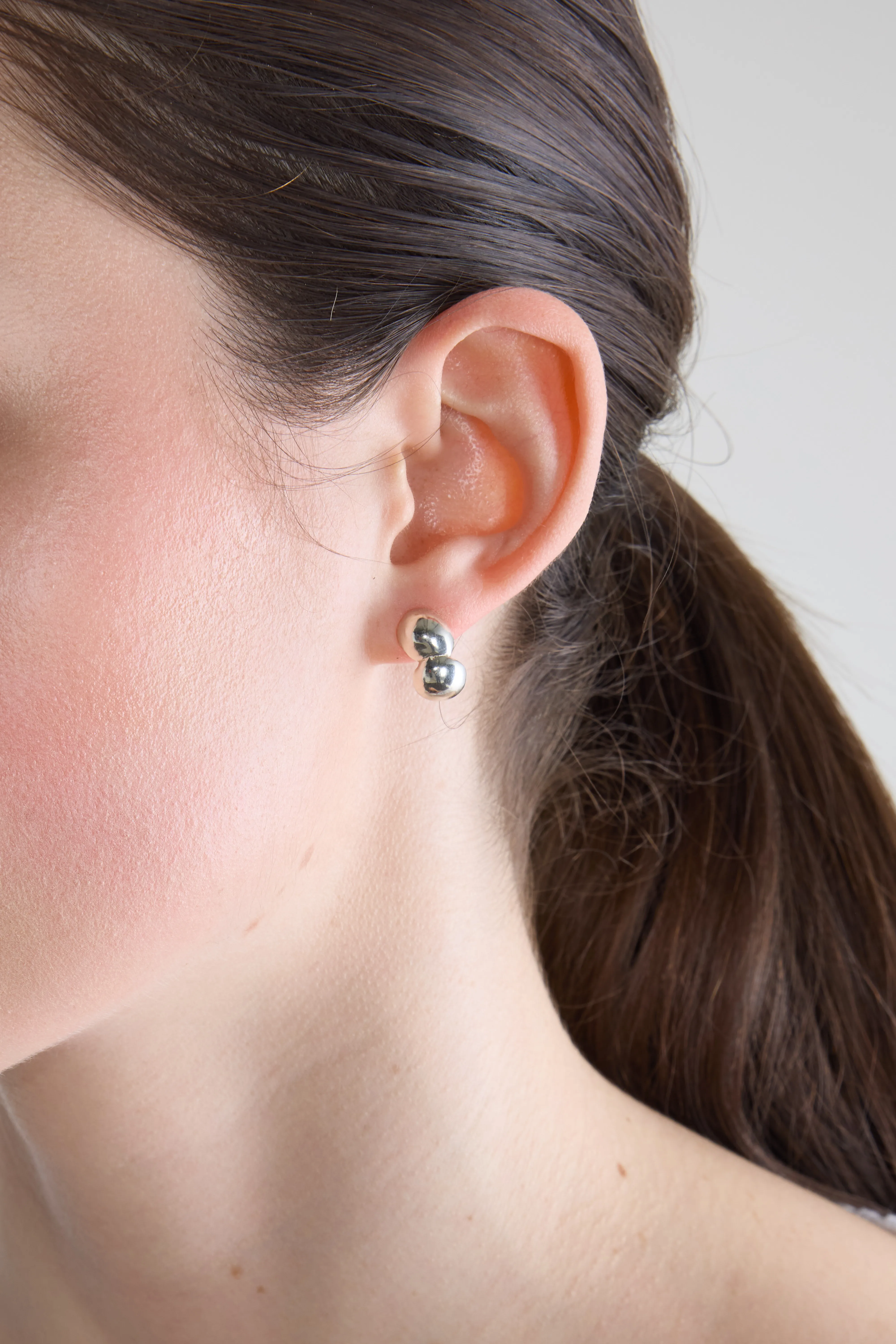 Bellerose Mini Farlow Stud Earrings  (261 / W / SILVER)