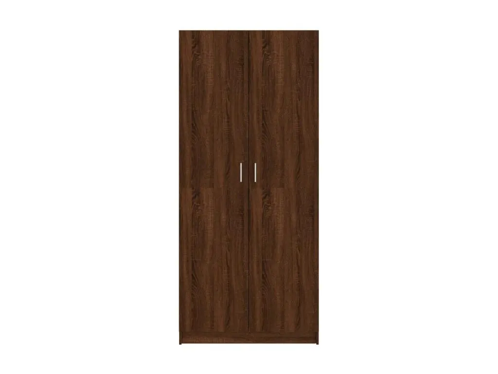 Armario Mueblestop contrachapada color Mueblestop marrón 80x52x180 cm 02177ZFIN
