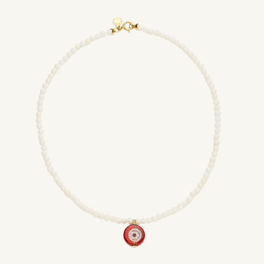 Amourrina - Collier Fondaco - Blanc