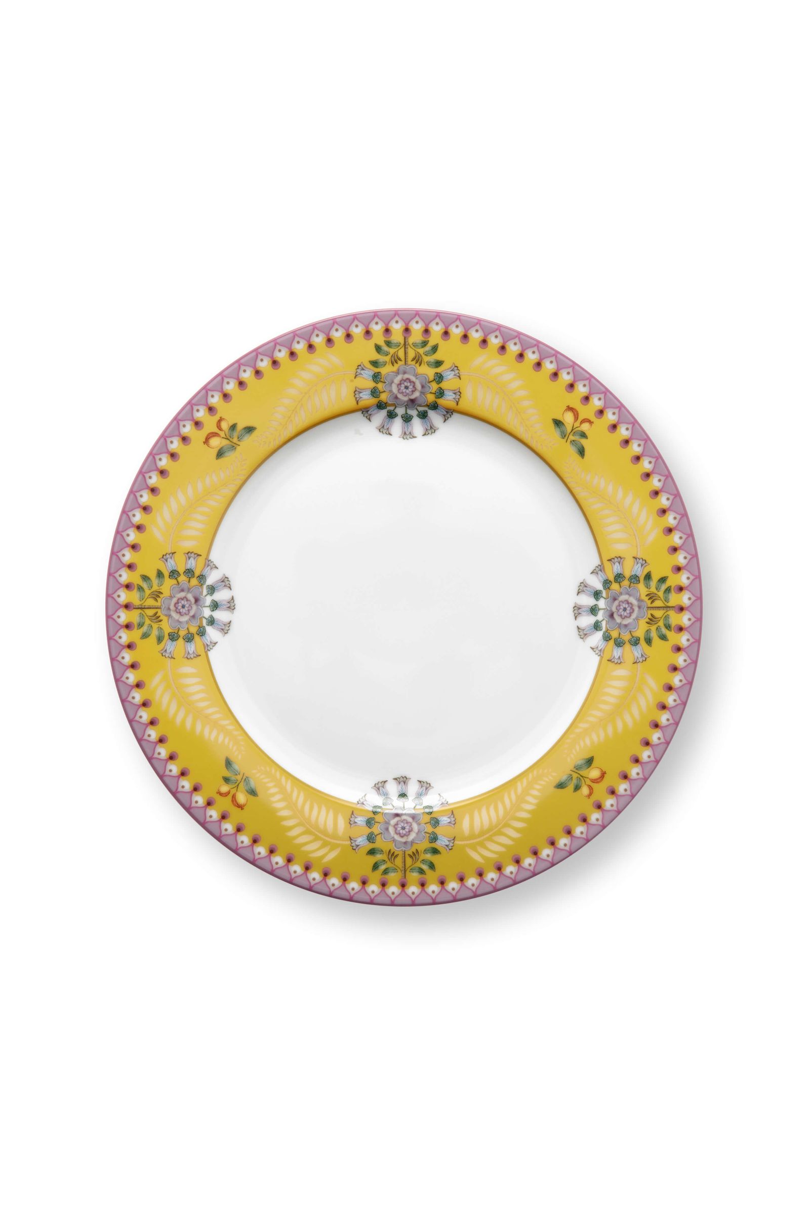 Breakfast Plate Lily&Lotus Yellow 23cm