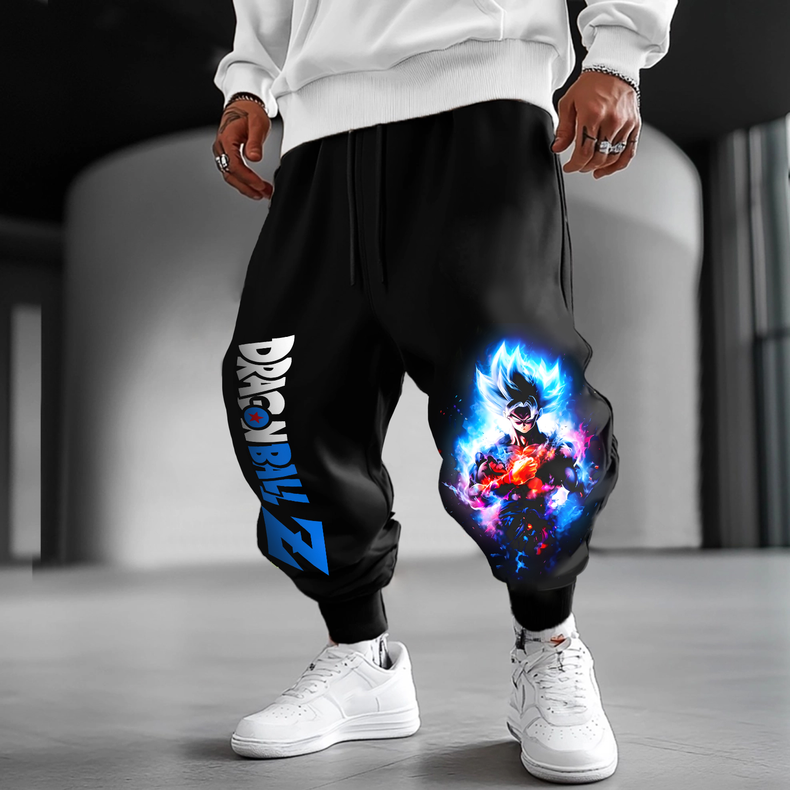 Unisex Casual Anime Streetwear Pants