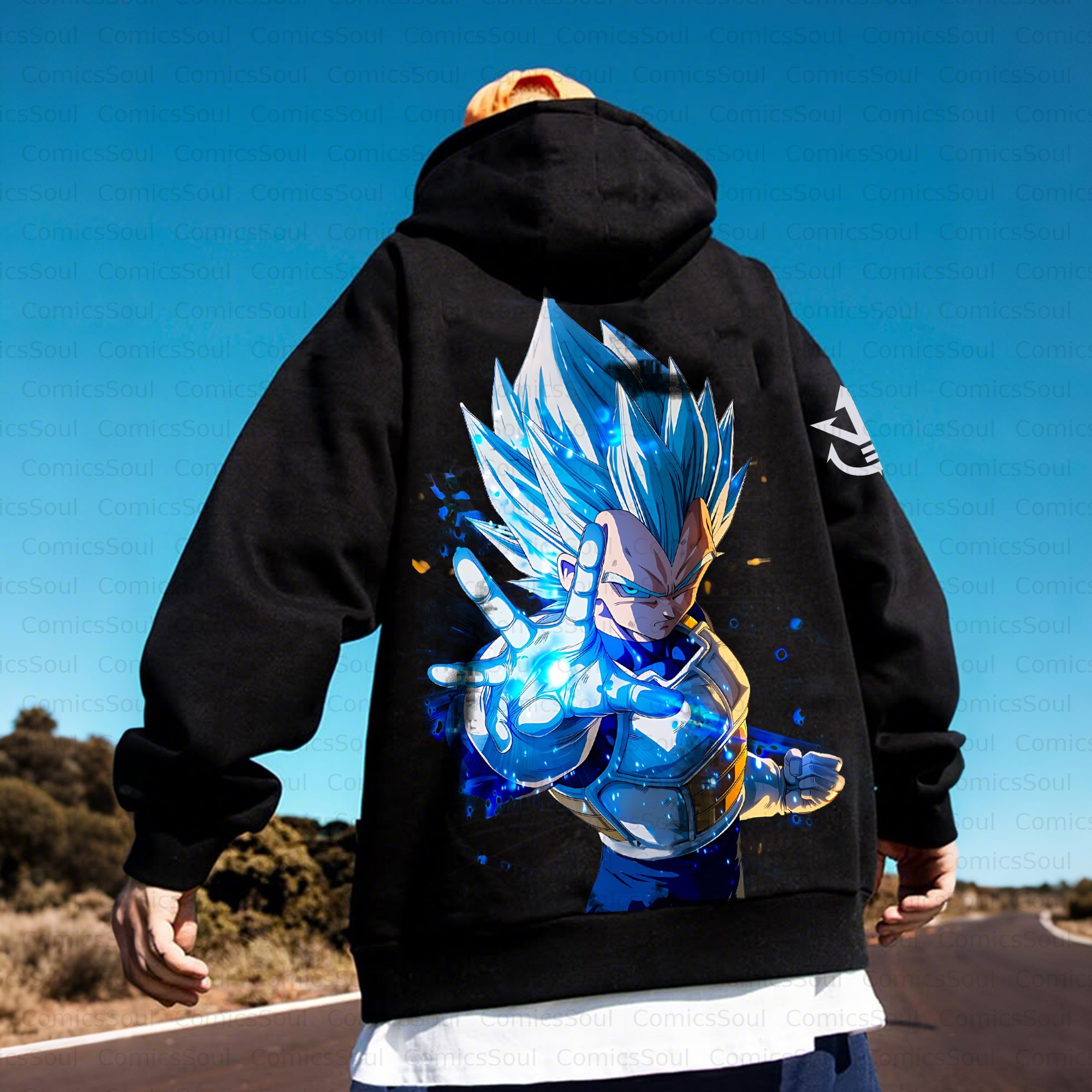 Unisex Anime Inspired Vintage Plush Hoodie