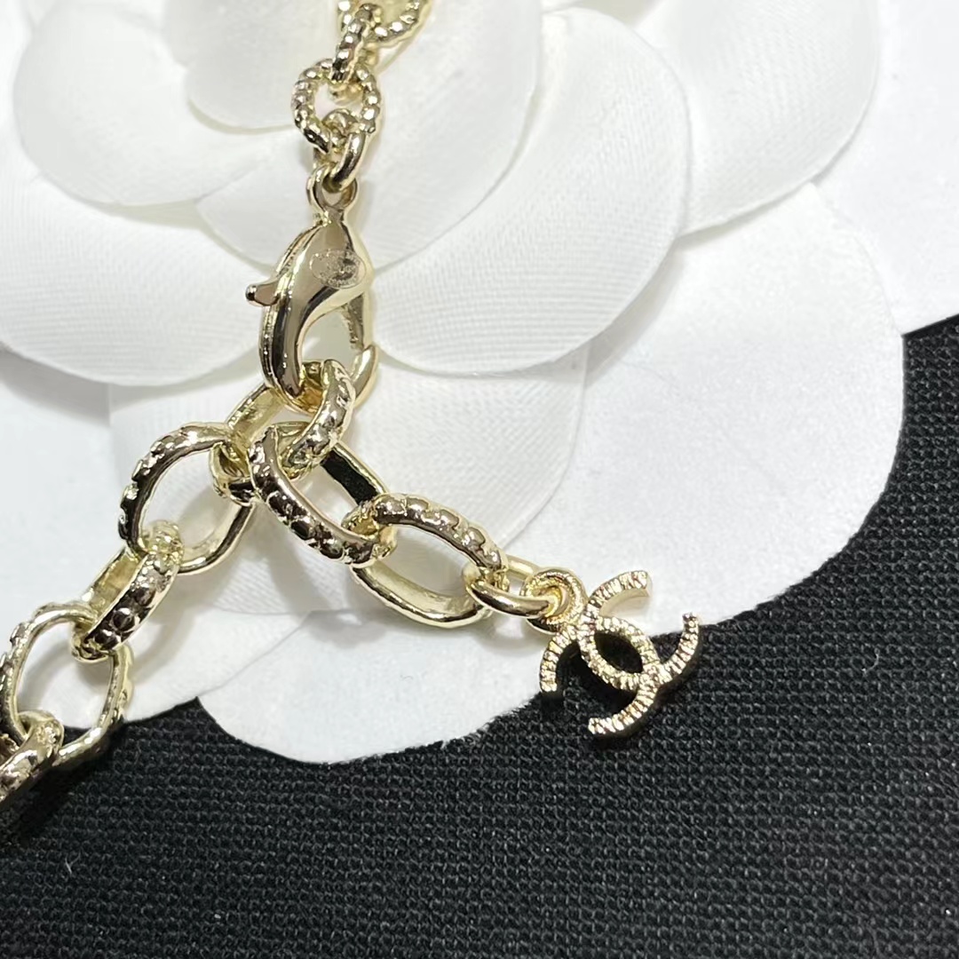Chanel Moon Star Pearl Charms Necklace - Original Replica Club