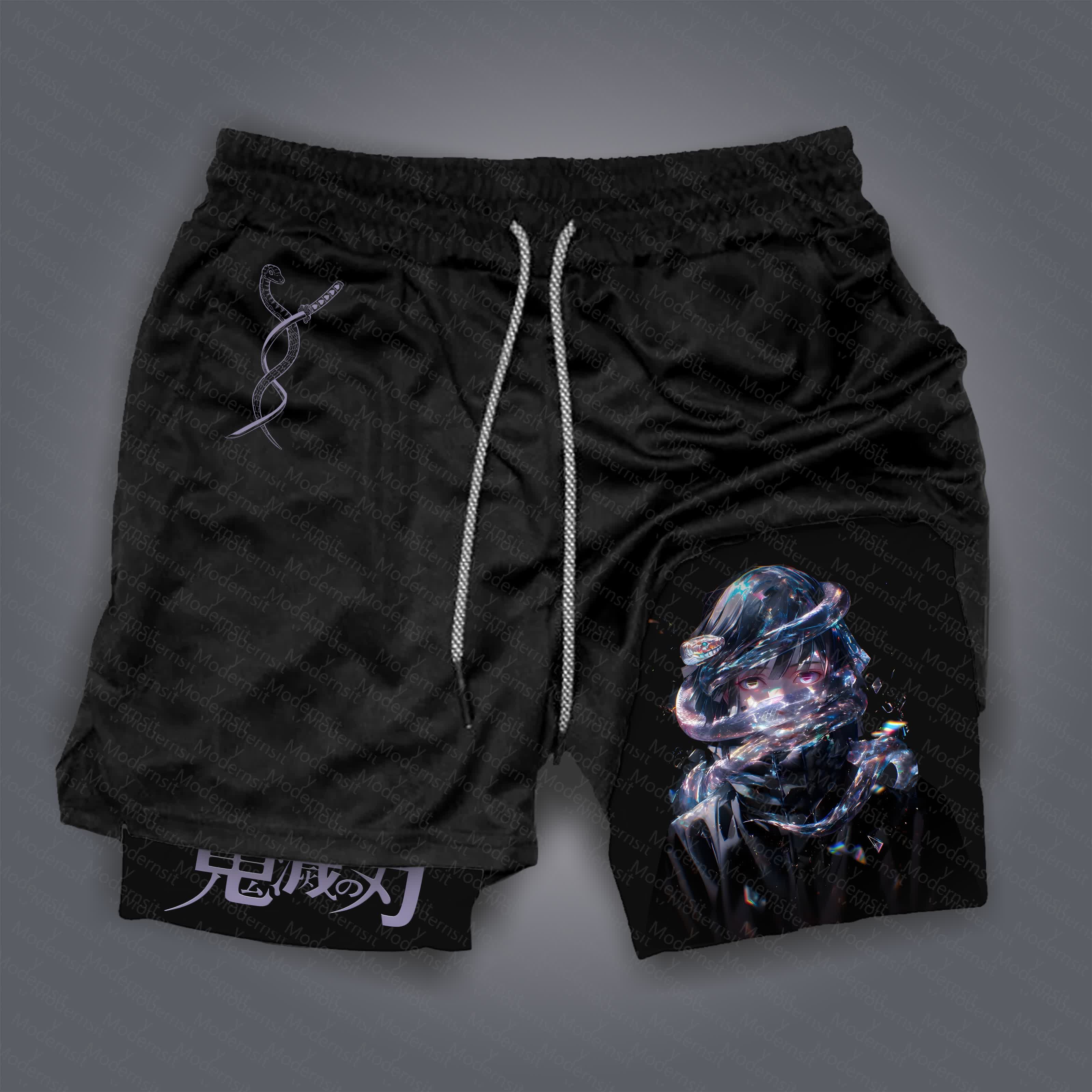 Unisex  “Comicssoul” Casual Anime Streetwear Shorts