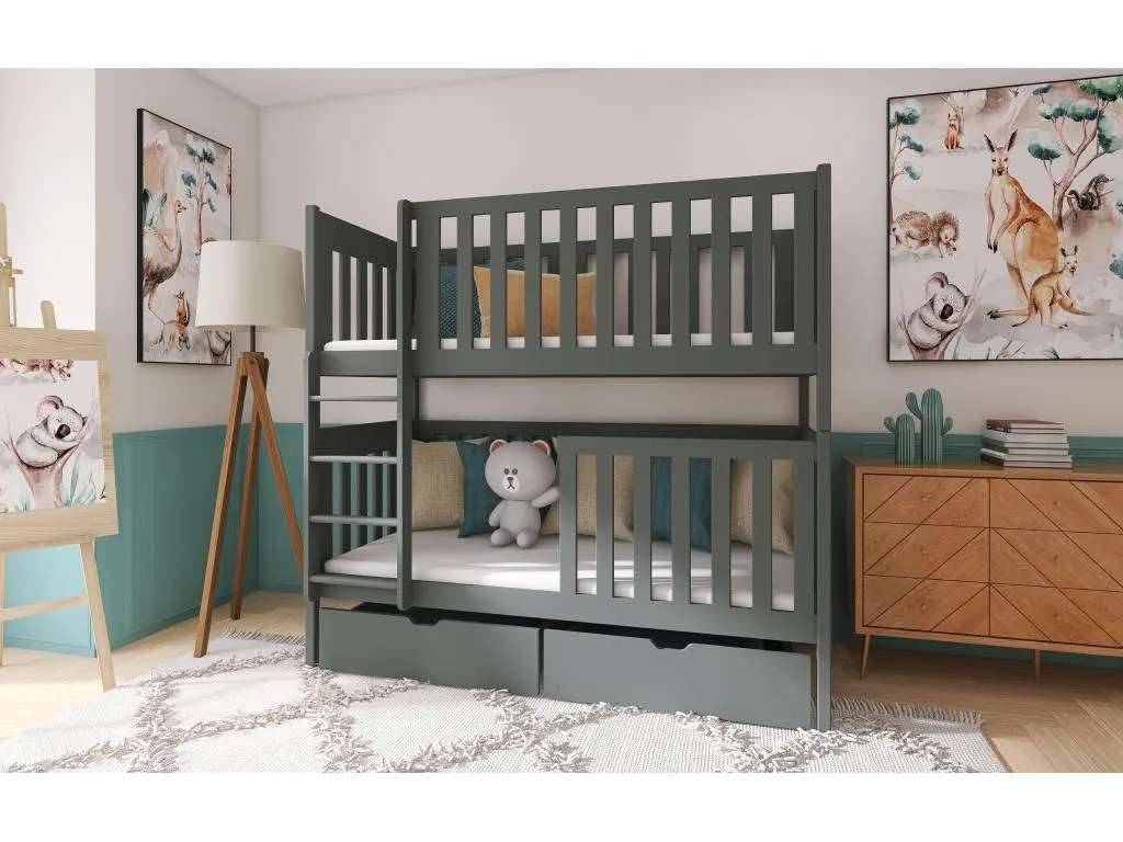 Litera Banakdecoracion BB005 90x200 cm Grafito LZPU72806