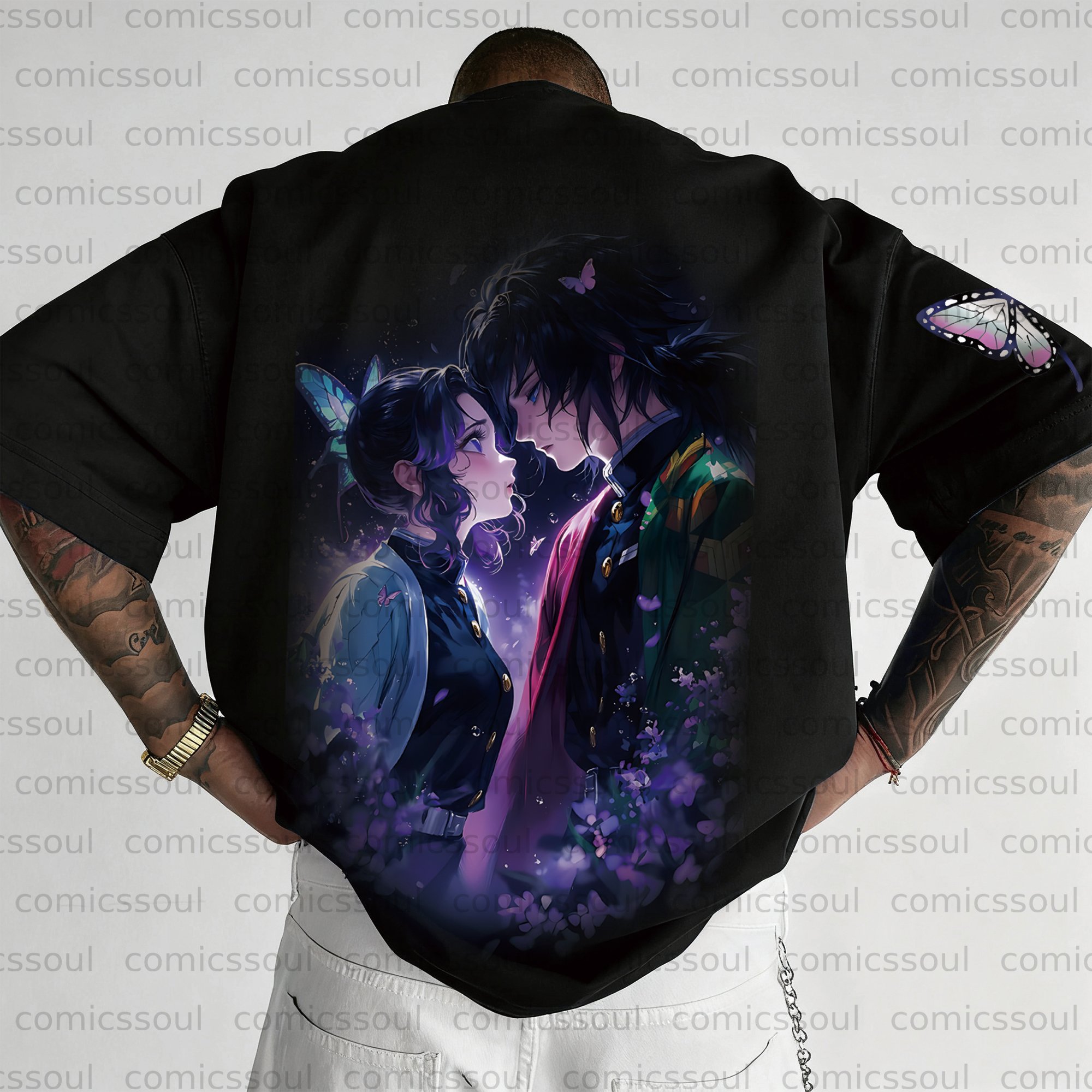 Unisex Anime Inspired Vintage T-Shirt