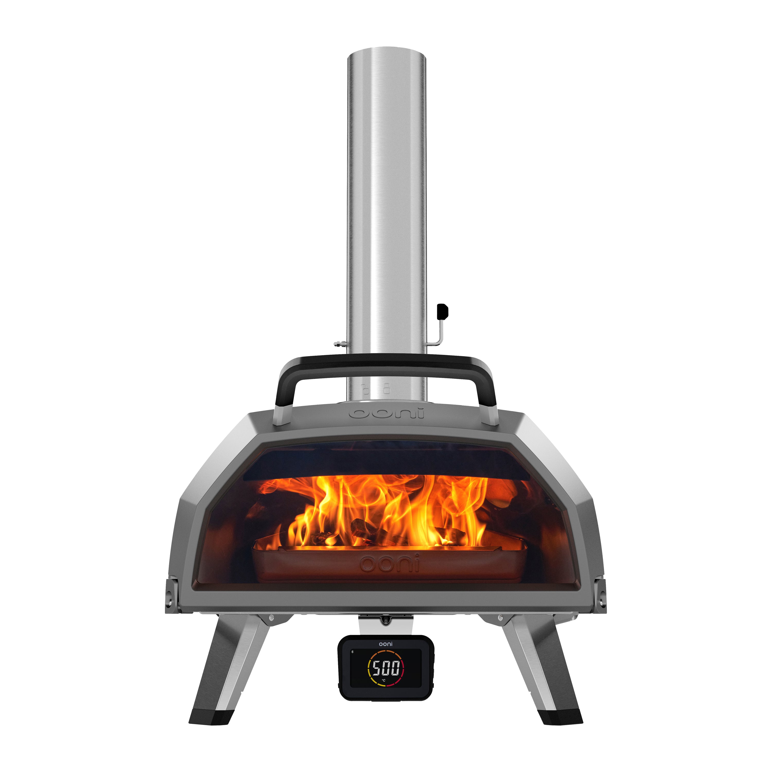 Ooni Pizzaoven Karu 2 Pro voor Pizza's tot Ø 40 cm - Zwart / Zilver