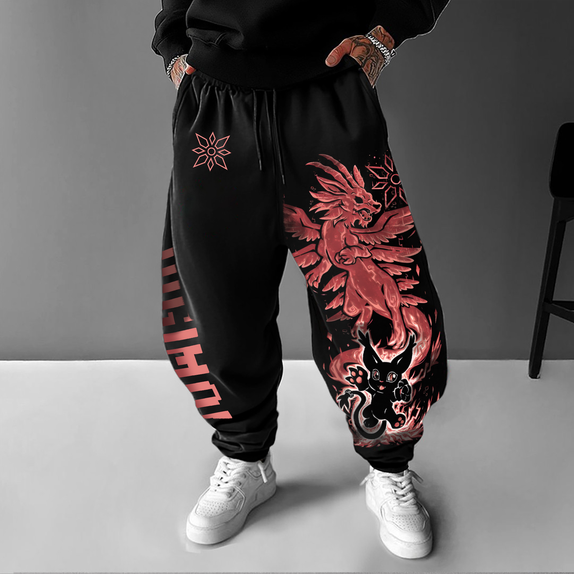 Unisex  “Comicssoul” Casual Anime Streetwear Pants