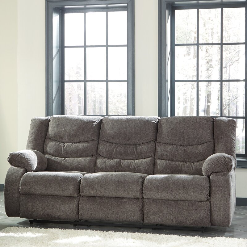 WAYFAIR Tulen 87'' Upholstered Reclining Sofa