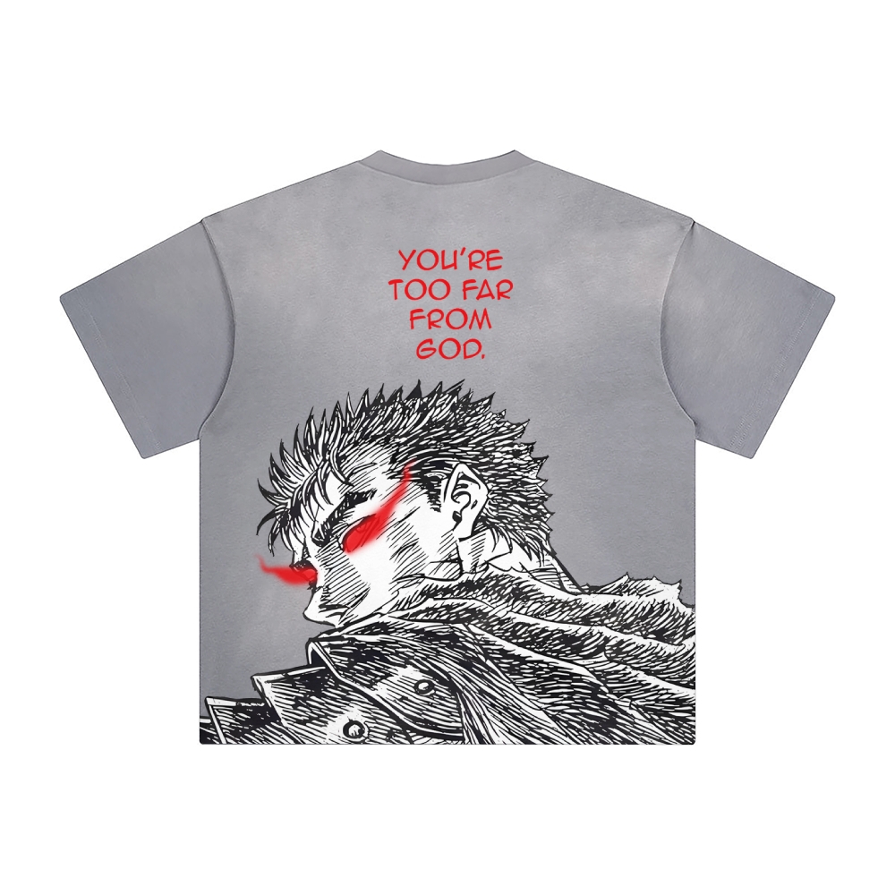 Unisex Vintage T-shirt丨Berserk TeeThreads Sustain the Scene with Custom Apparel