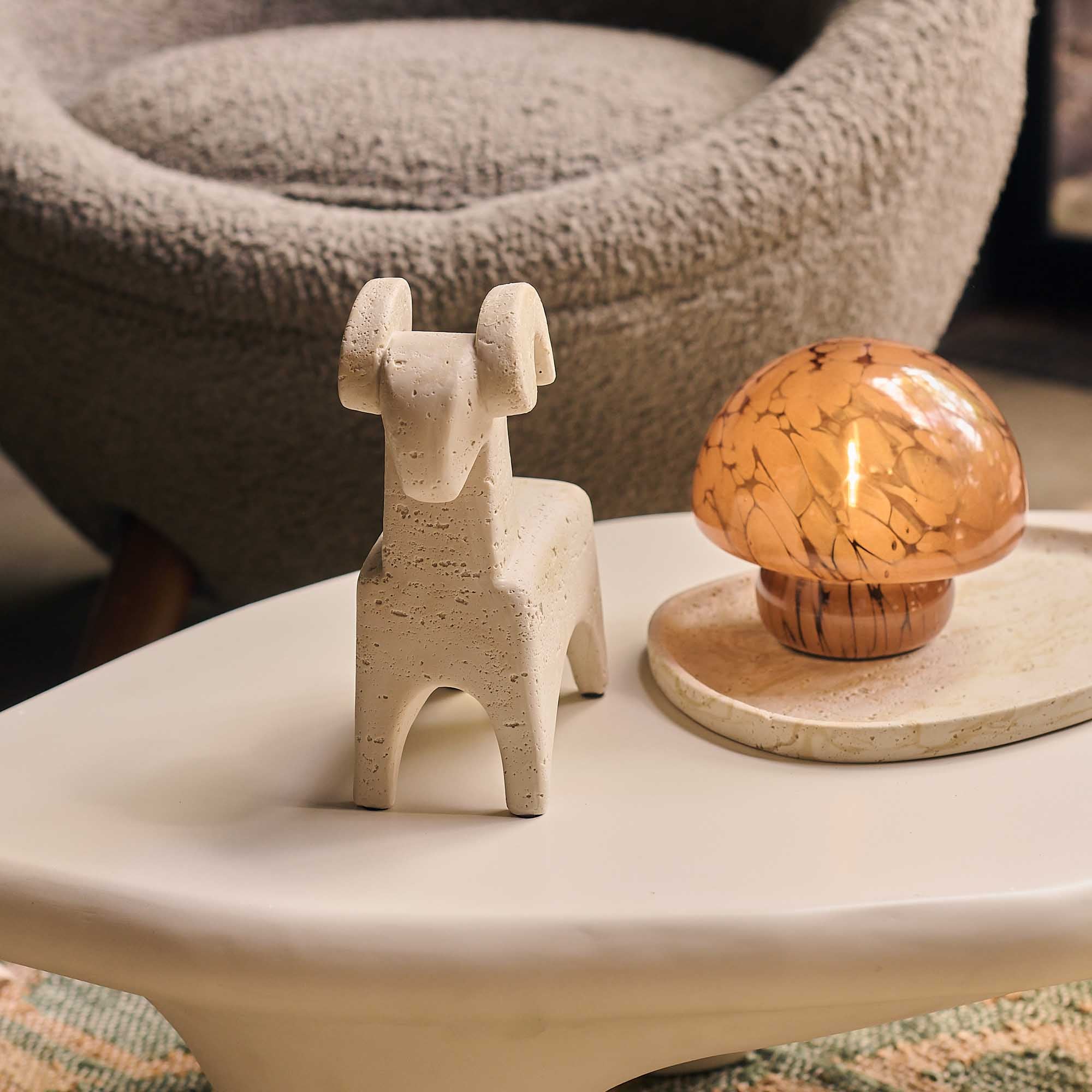 Ram Abstract Sculpture