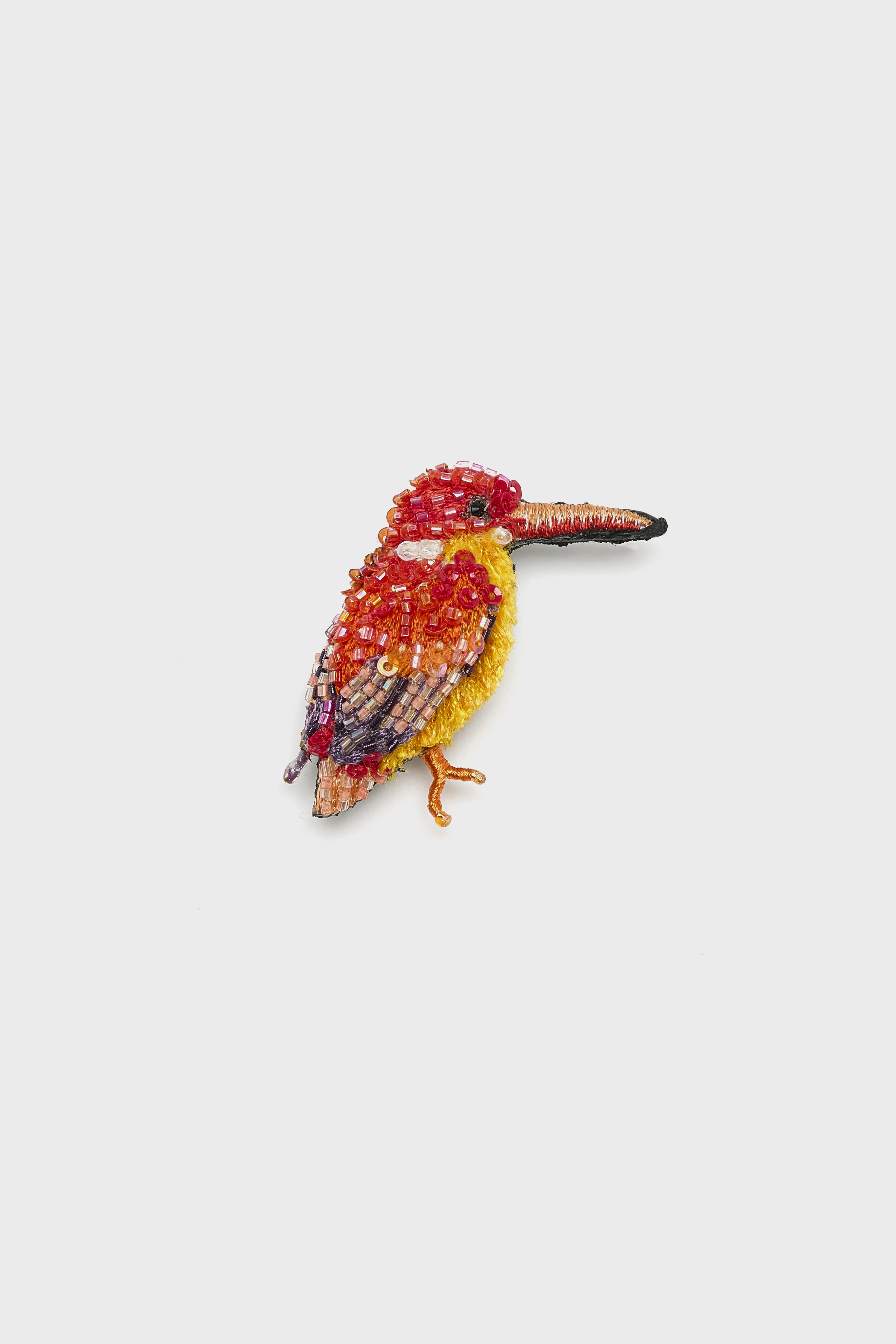 Bellerose Oriental Dwarf Kingfisher Brooch Pin  (261 / W / MULTICOLOR)