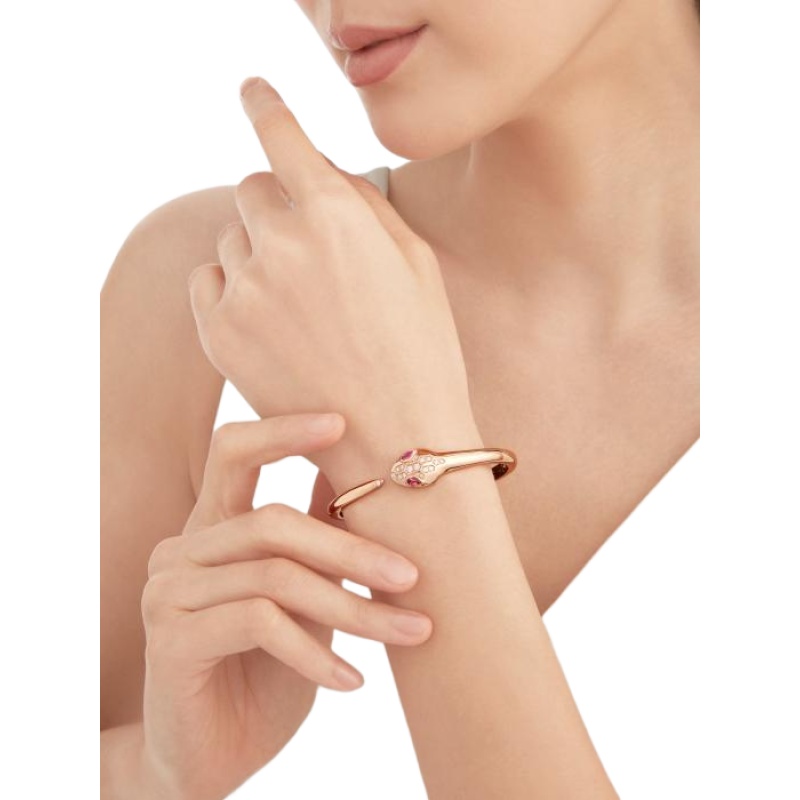Replicate Serpenti Seduttori gilded snake bracelet(1:1 replica) - Original Replica Club