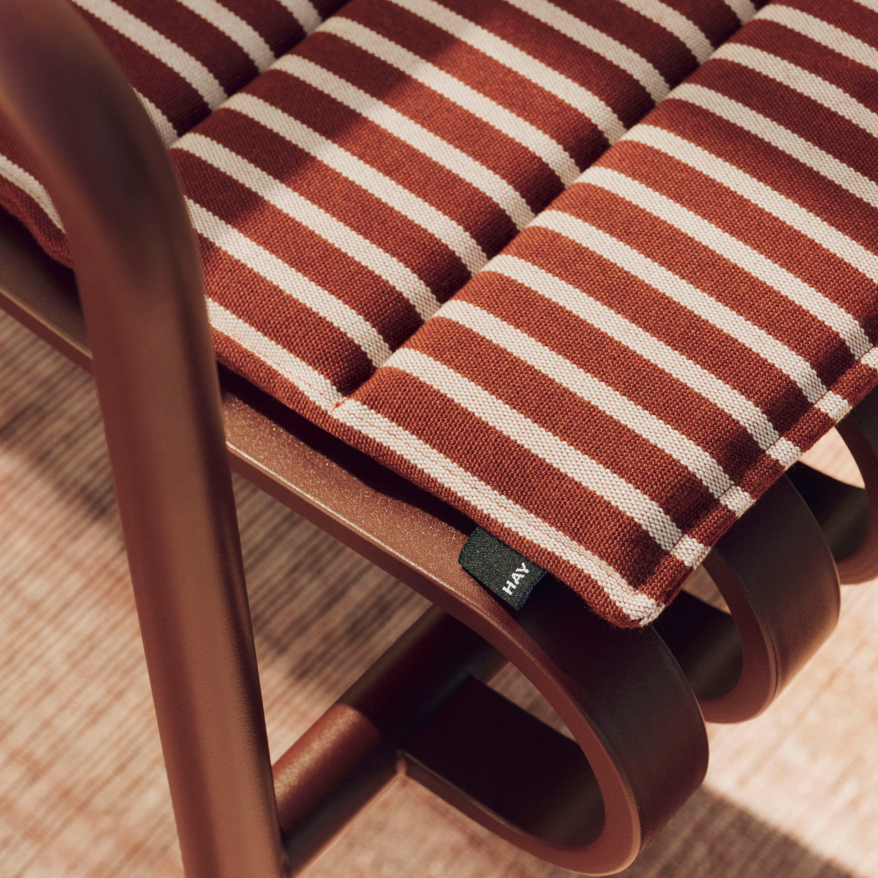 HAY Terrazza Zitkussen B 82 cm - Terracotta