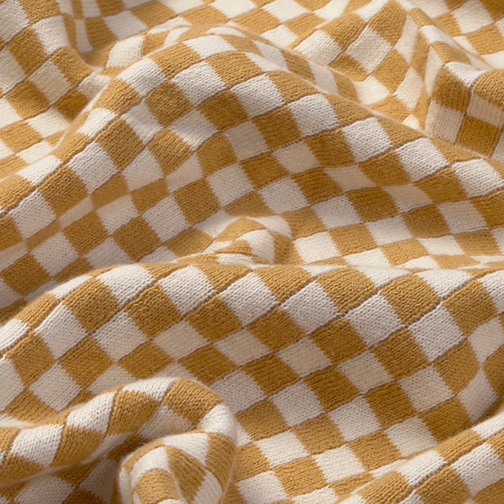 Lorena Canals Tiles Gebreide Plaid 80 x 100 cm - Honing