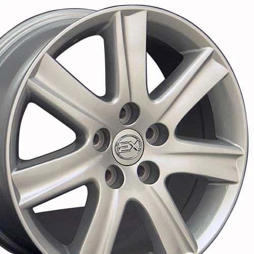 17 in Wheel Fits 04 - 06 Lexus ES330 Style Silver Rim Direct Fit