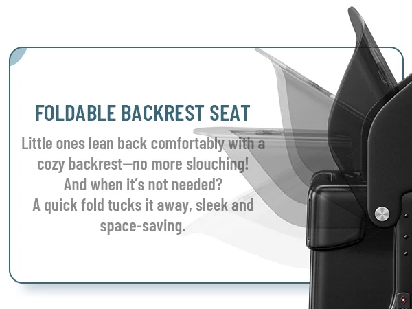 Fridtrip 20 Inch Carry On TSA Lock Luggage with Foldable Seat for Kids& Adult,Lockable Spinner Wheels Free Luggage Cover and Safety Seatbelt Travel Suitcase - Image 5