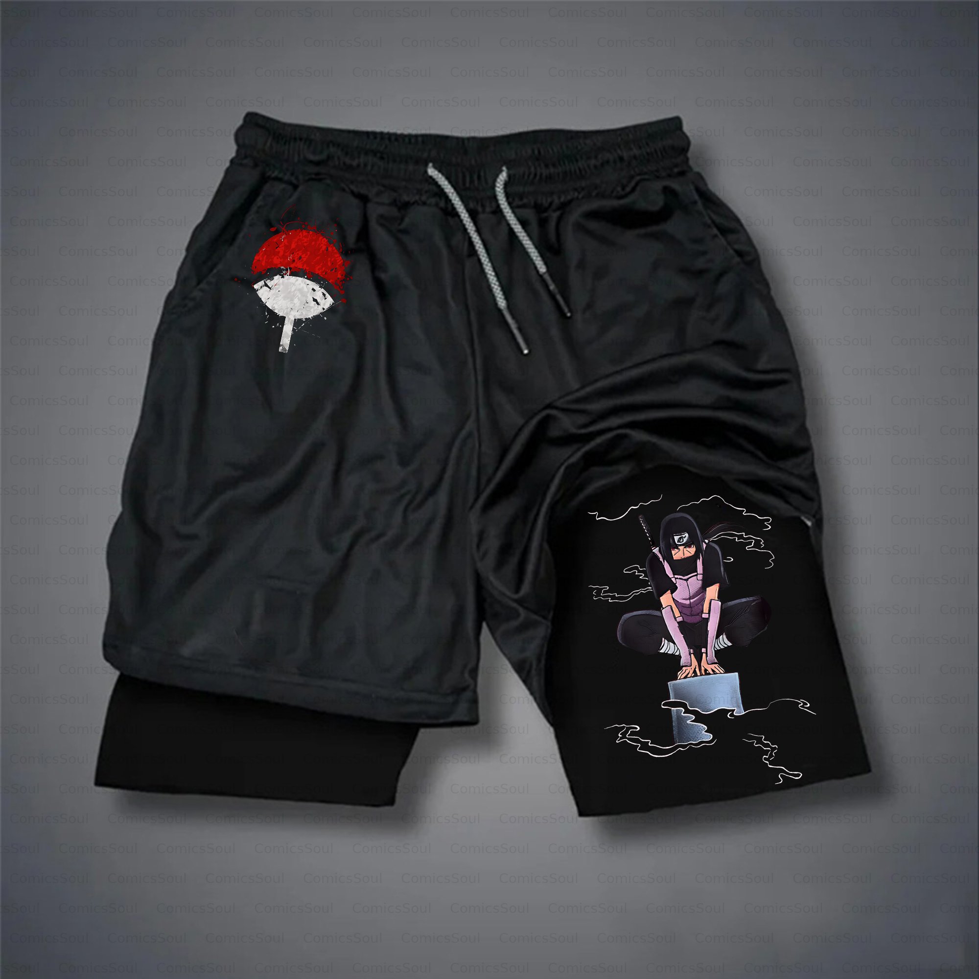 Unisex Casual Anime Streetwear Gym Shorts
