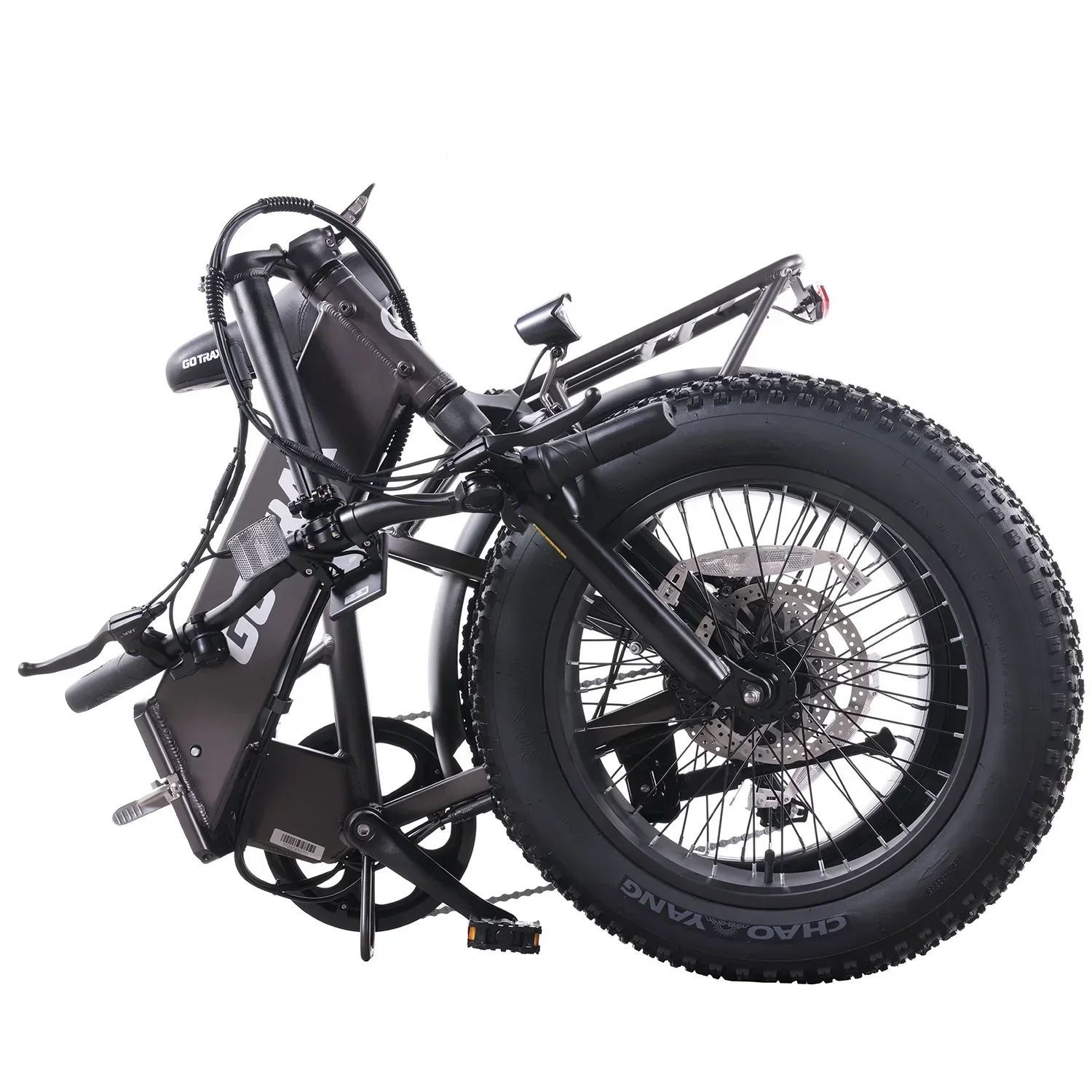 GOTRAX F3 500W Folding Fat Tire Electric Bike, 20in x 4in Tires, 20 MPH, 60 Mile Range - F3 - Image 5 GOTRAX F3 500W Folding Fat Tire Electric Bike, 20in x 4in Tires, 20 MPH, 60 Mile Range - F3 - Image 5