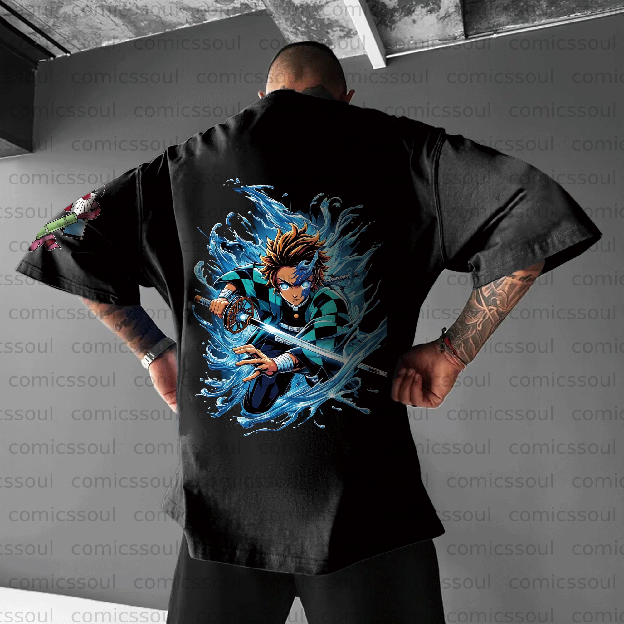 Unisex Anime Inspired Vintage T-Shirt