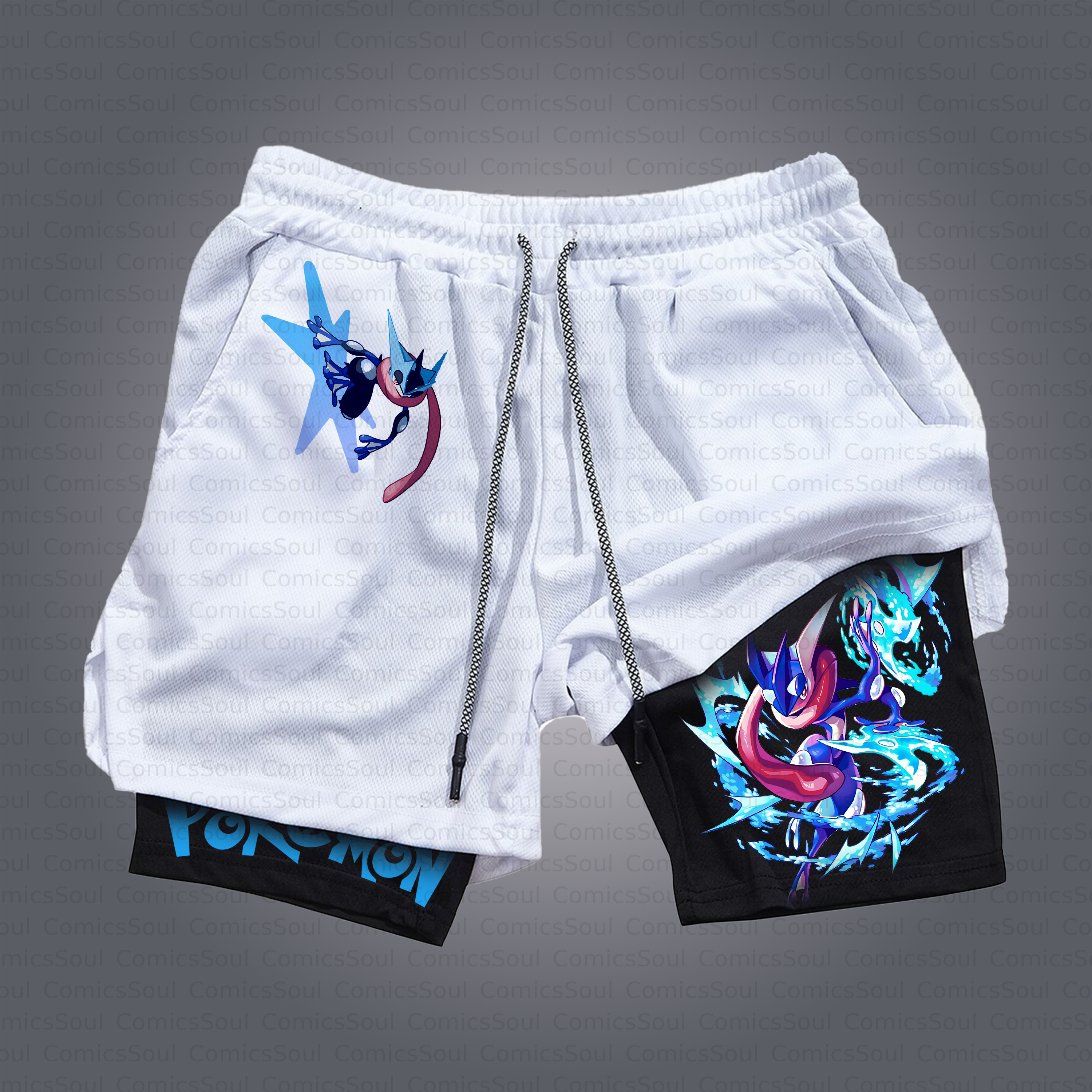 Unisex Casual Anime Style Shorts