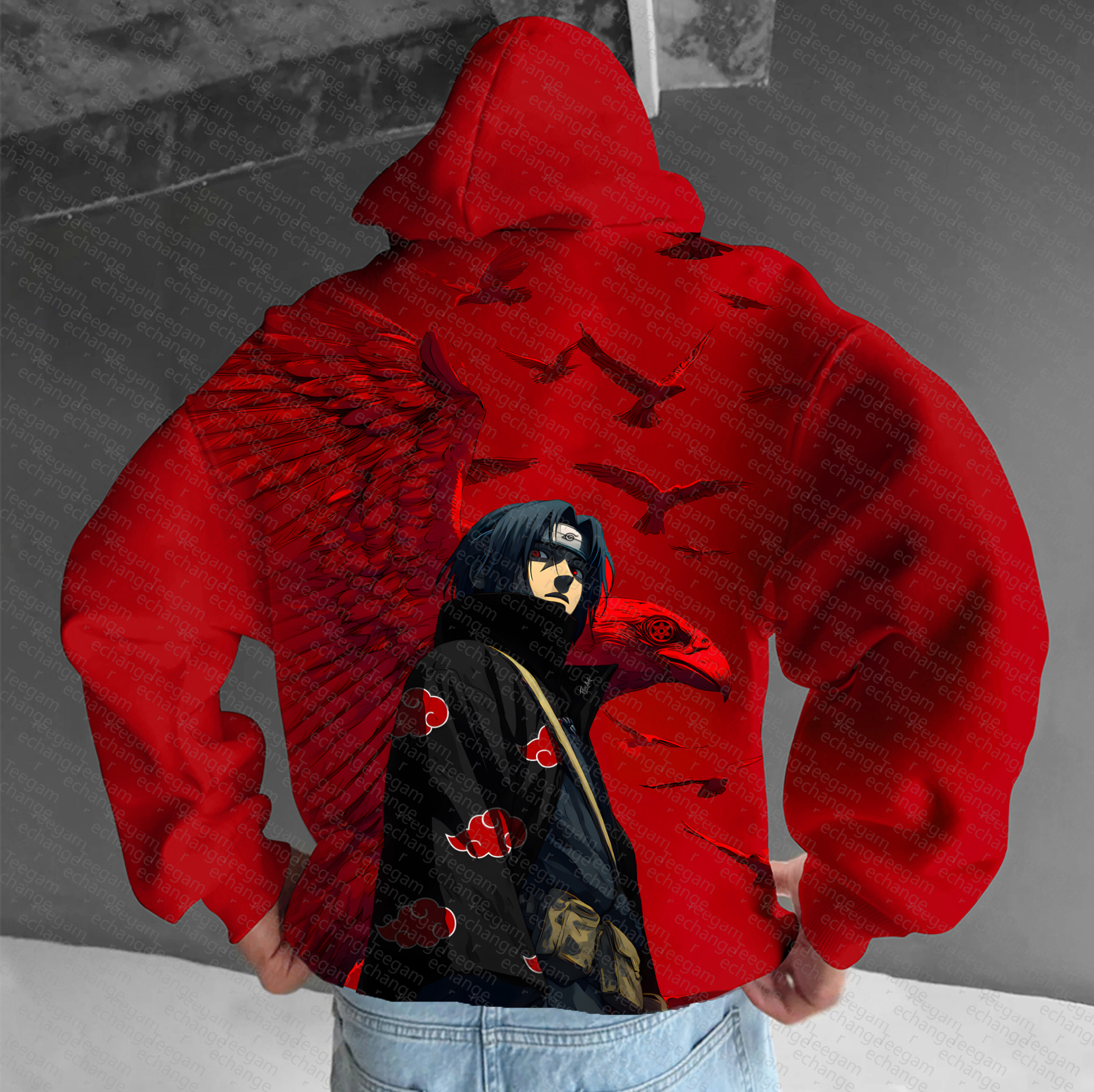 Unisex  Anime Graphic Streetwear Vintage Hoodie