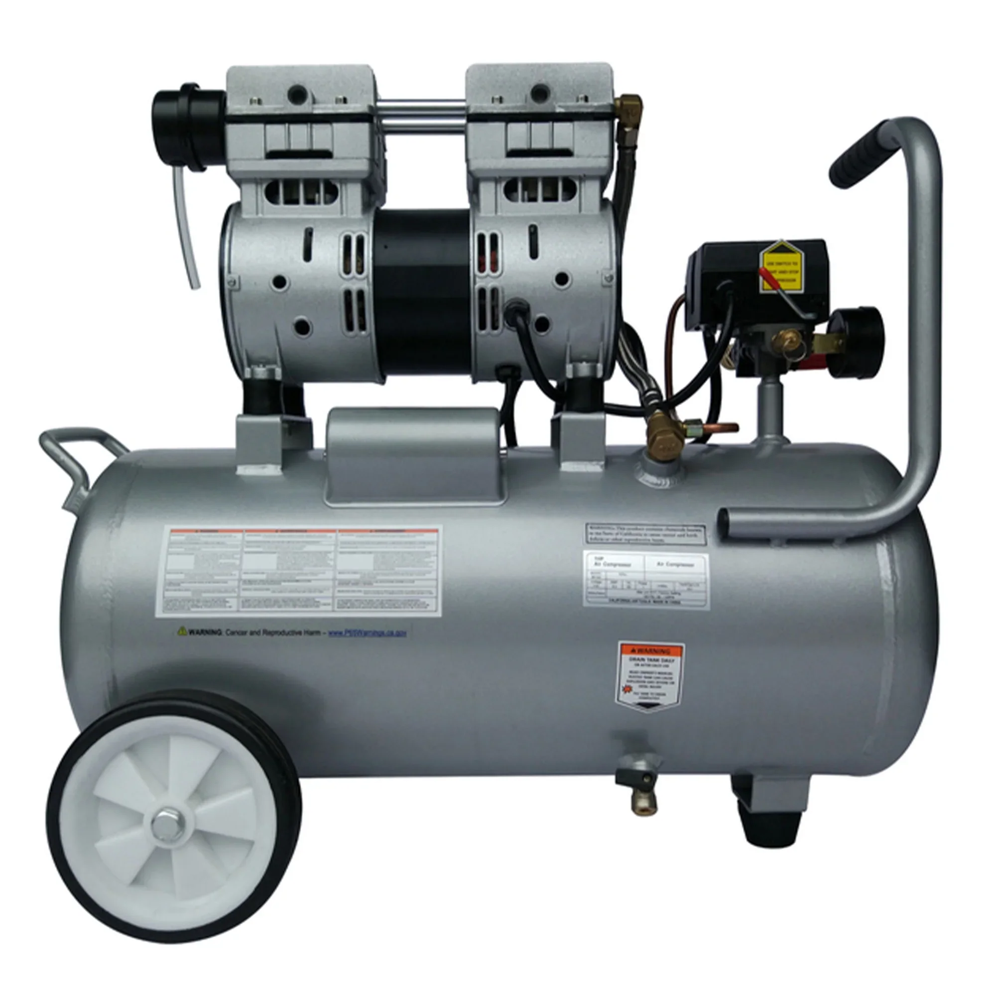 California Air Tools 8010A Ultra Quiet, Oil-Free Powerful Air Compressor