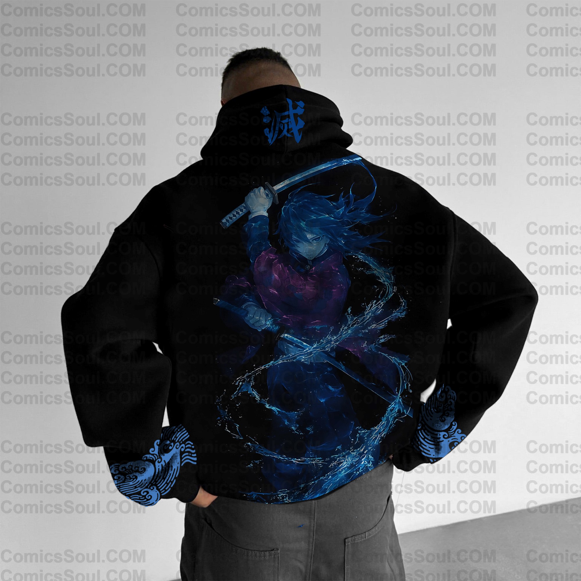 Unisex “ Comicssoul   ” Graphic Streetwear Vintage Hoodie