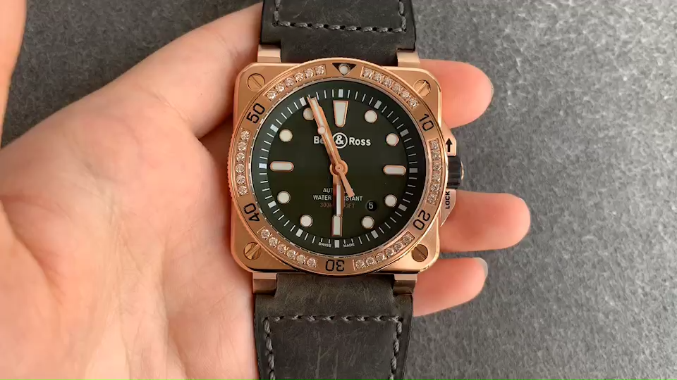 Bell Ross BR 03 92-D-BL-ST/SRB